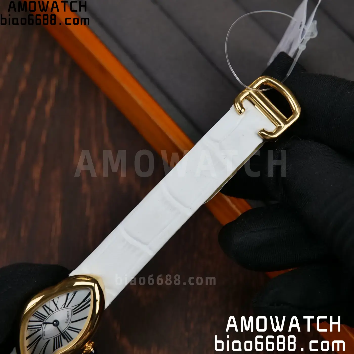 Cartier CRASH 23mm YG White dial Quartz 64 33a31c82abc4b86 阿默表行AmoWatch