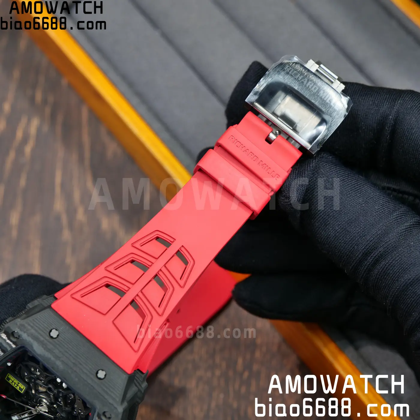 RICHARD MILLE RM035-02 NTPT UMI 1:1 Best Edition Skeleton Dial on Red Rubber Strap RMAL1 Super Clone Free Sprung 84 34719a6db5e3cf2 AMO Watch
