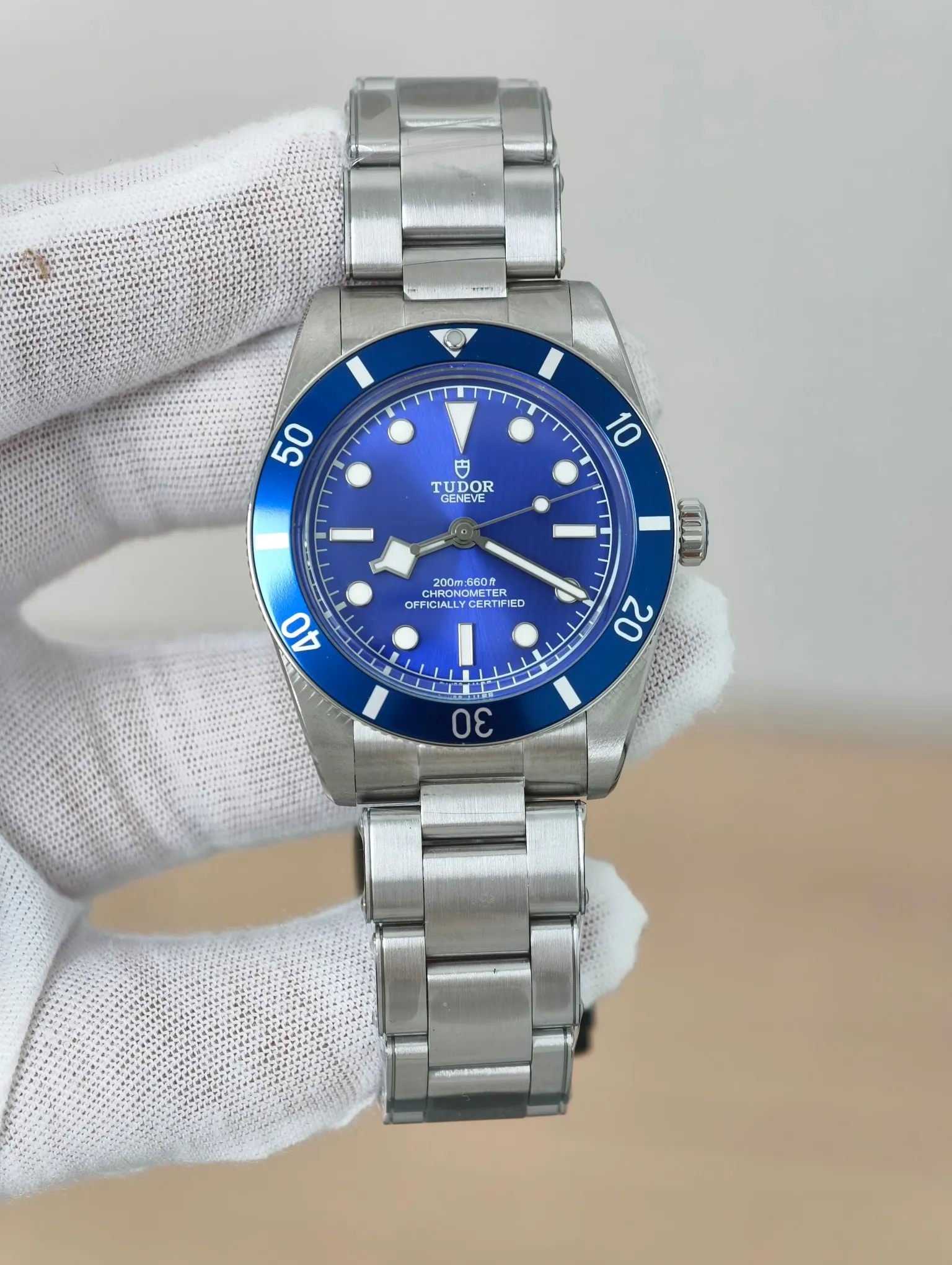 Tudor Heritage Black Bay M79000N 37mm SS ZF 1:1 Best Edition Blue Dial Blue Bezel on SS Bracelet A2824 19 38225493c49500f AMO Watch