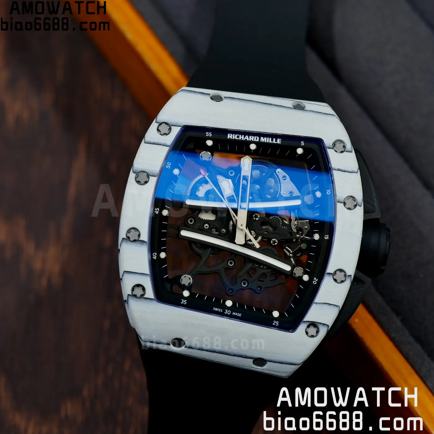 RICHARD MILLE RM61-01 RM6101 A9F 1:1 Best Edition Black Bezel Strap RMUL3 Free Sprung 107 3945284d6f99896 阿默表行AmoWatch