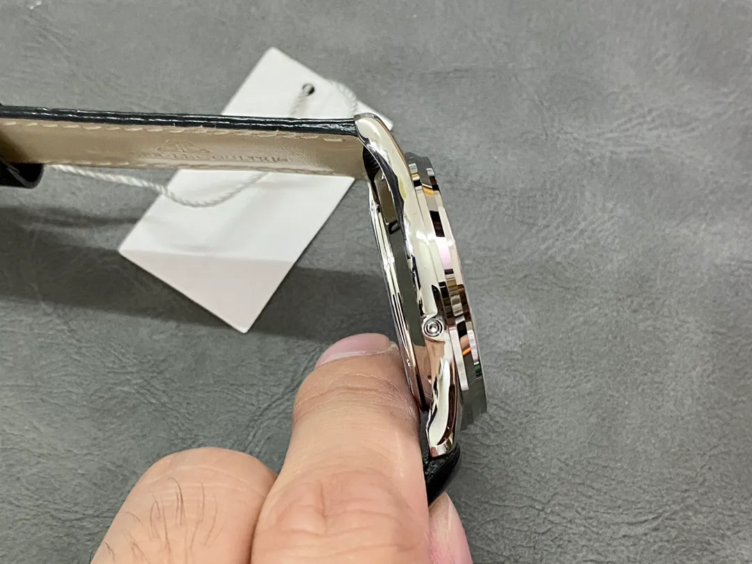 JL Master Ultra Thin Moon 1368420 SS ZF 1:1 Best Edition White Dial on Black Leather Strap SA925 Super Clone V2 23 3e3dc344c05a55a AMO Watch