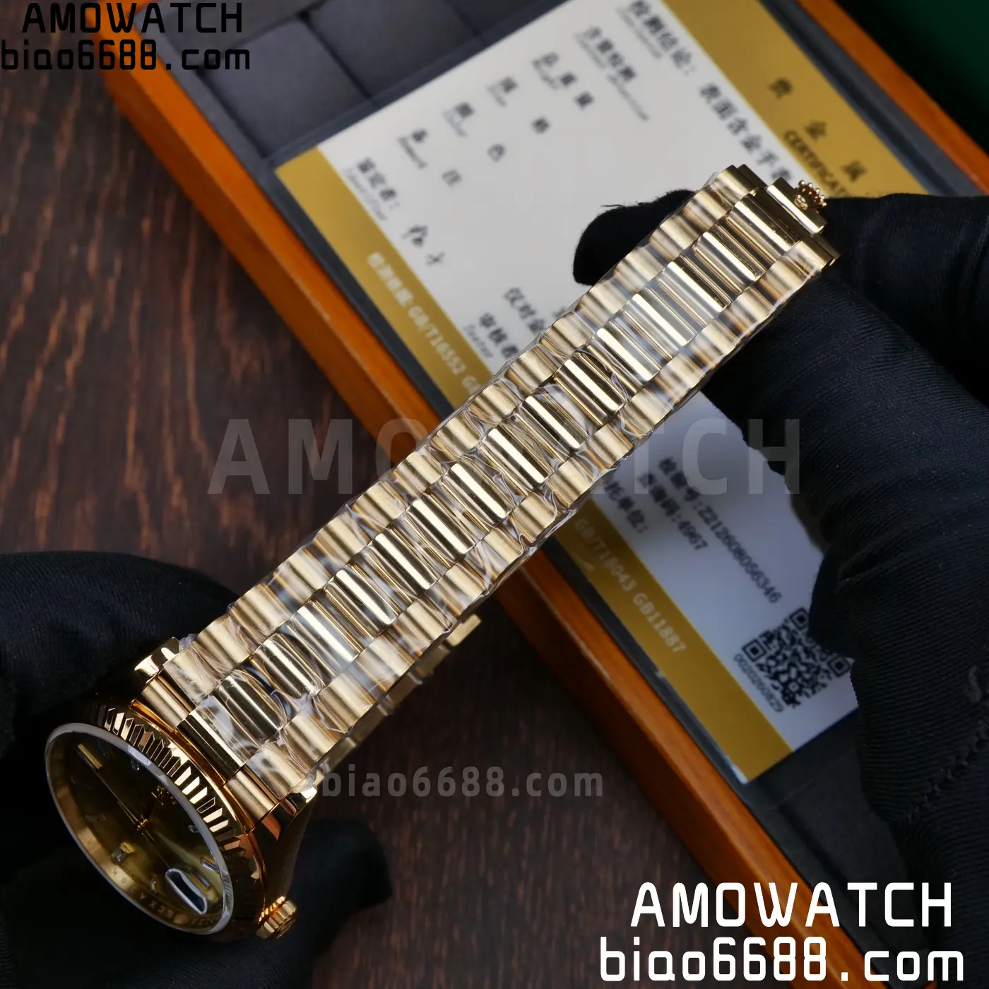 Custom Made Rolex Day Date 40 YG CBDF 1:1 Best Edition (Weighted) 63 3e4c01b6f849a47 AMO Watch