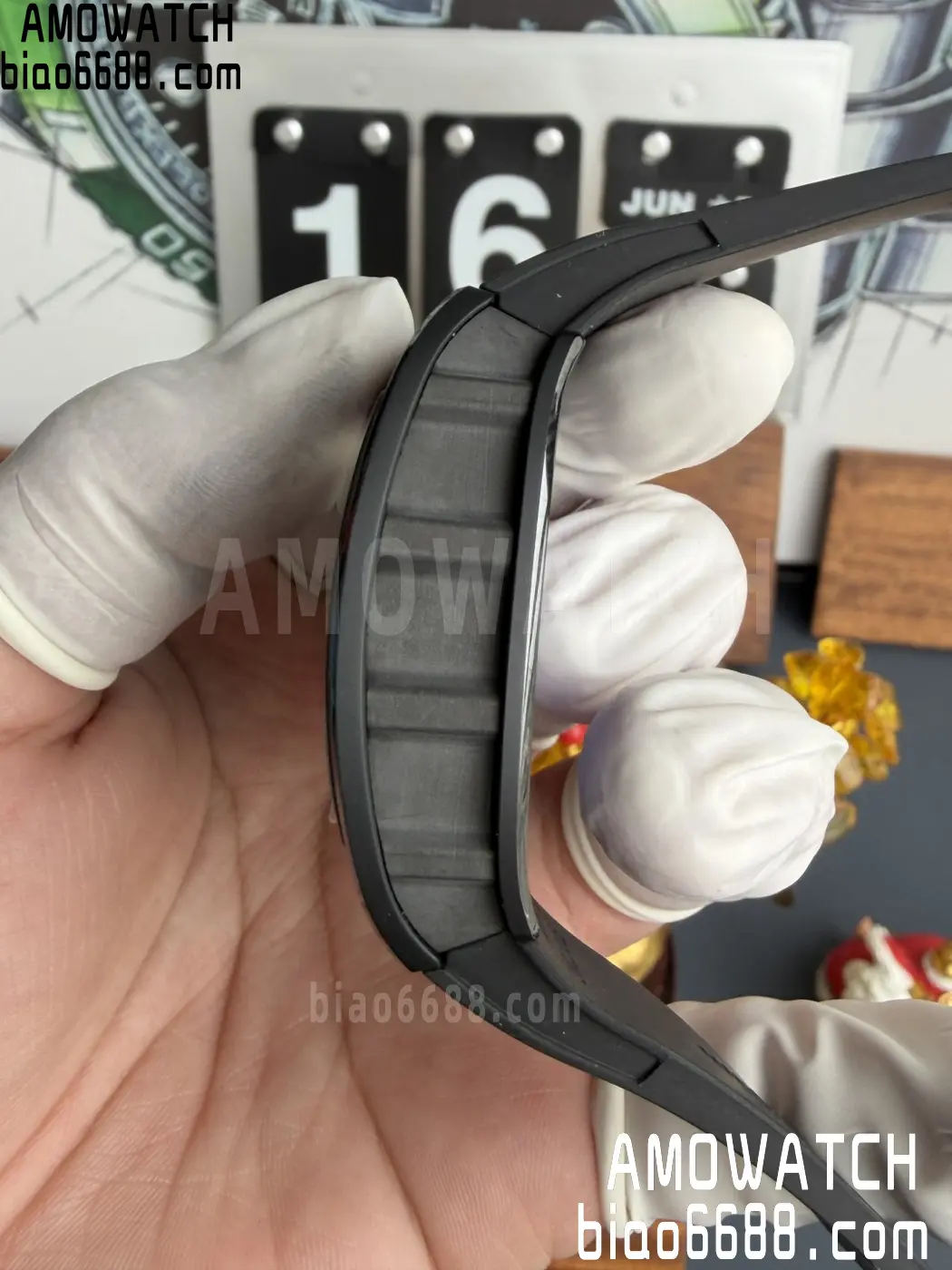 RICHARD MILLE RM61-01 RM6101 A9F 1:1 Best Edition Black Bezel Strap RMUL3 Free Sprung 29 40d05a7fb764787 阿默表行AmoWatch