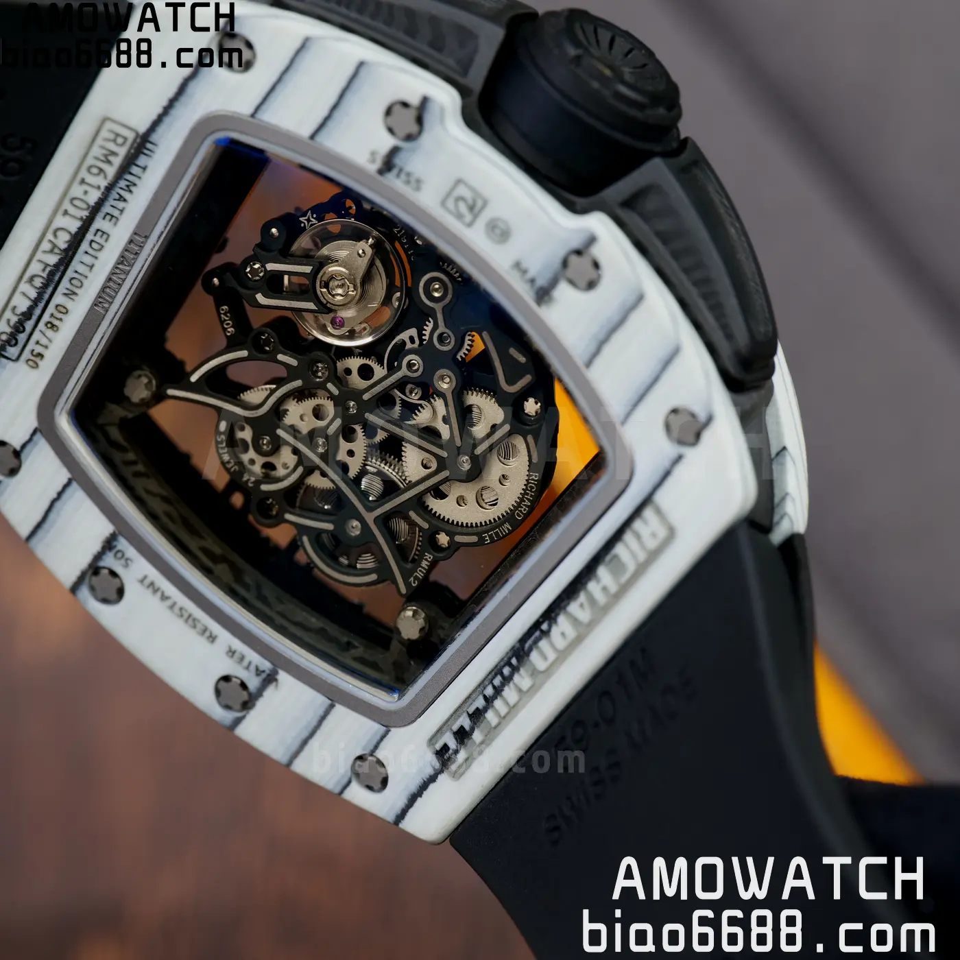 RICHARD MILLE RM61-01 RM6101 A9F 1:1 Best Edition Black Bezel Strap RMUL3 Free Sprung 99 41b5bab84125e81 阿默表行AmoWatch