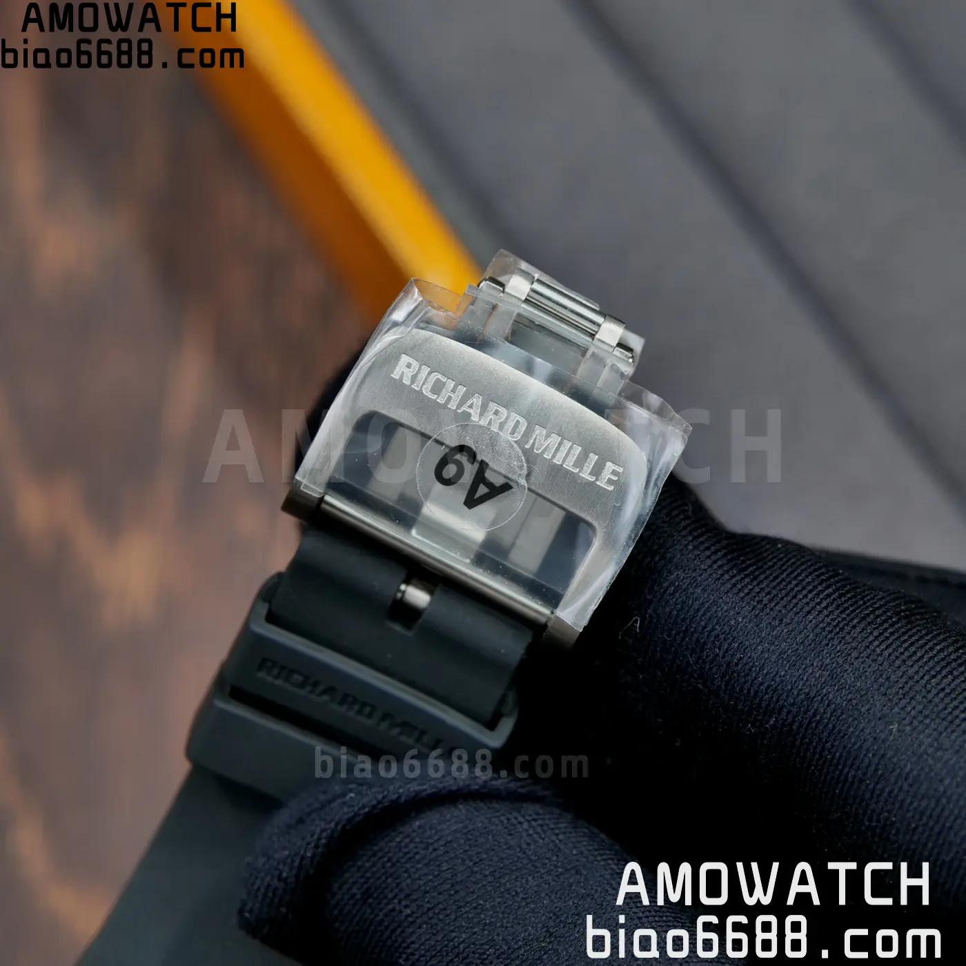 RICHARD MILLE RM61-01 RM6101 A9F 1:1 Best Edition Black Bezel Strap RMUL3 Free Sprung 94 4426f43cf391cd1 阿默表行AmoWatch