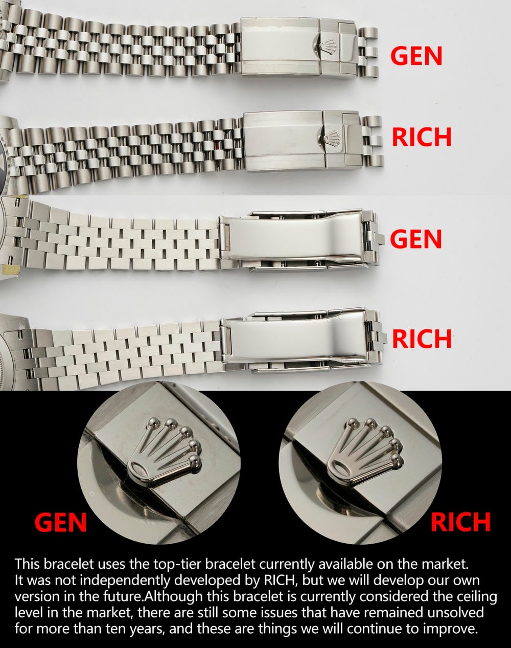 Rolex GMT-Master II 126710 BLNR 904L Steel RICH Bruce Wayne 1:1 Best Edition on Jubilee Bracelet JH3285 (Free Sprung) V2 59 45c48cce2e2d7fb 阿默表行AmoWatch
