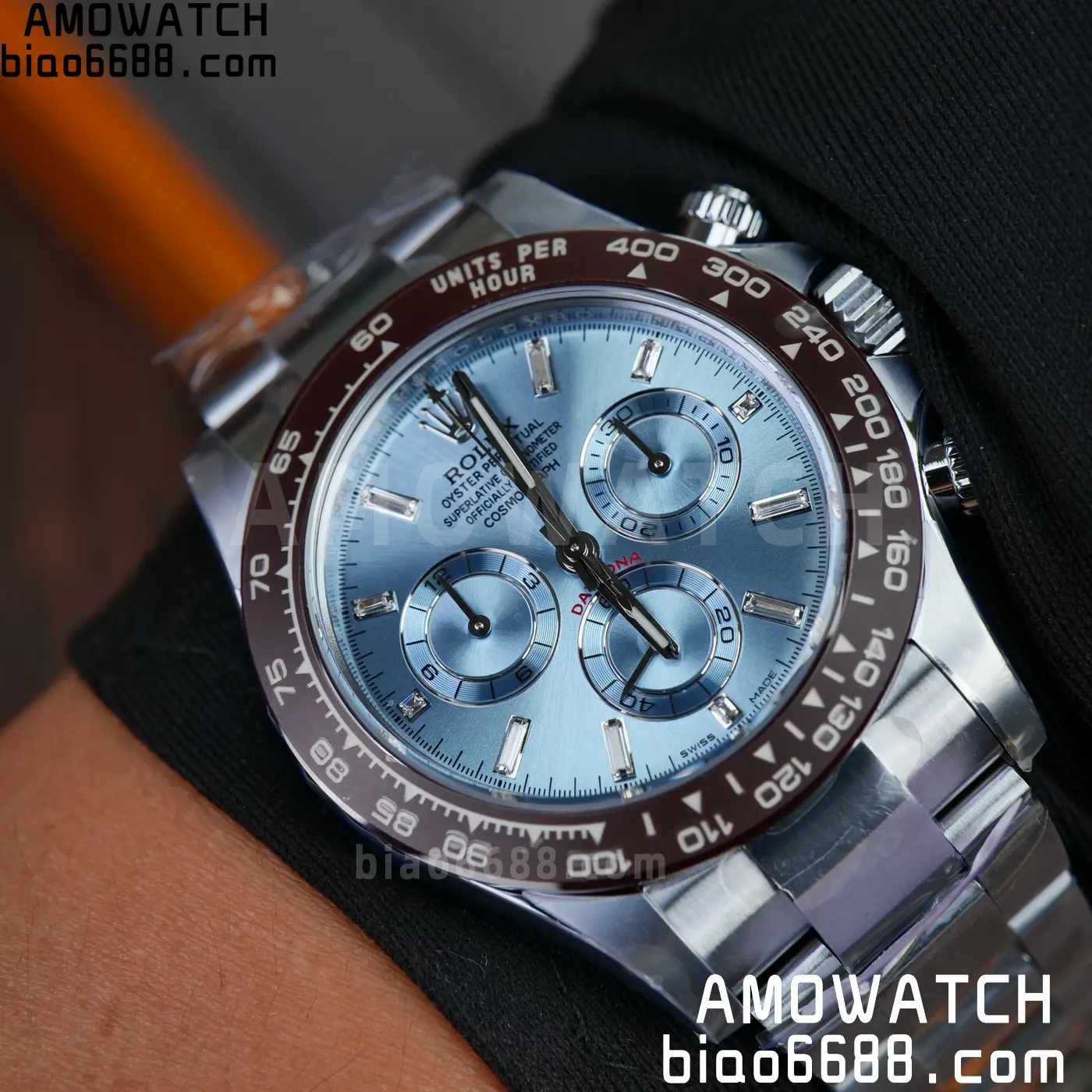 Rolex Daytona 116506 CBDF 1:1 Best Edition Ice Blue Crystal Dial on SS Bracelet 4130 210g 87 48152ef177e2f8f AMO Watch