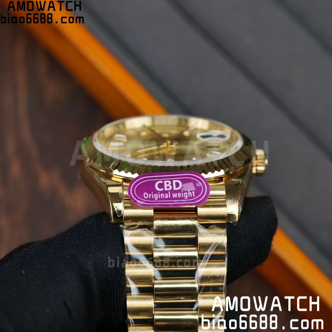Rolex Day Date 40 YG CBDF 1:1 Best Edition YG Dial on President Bracelet VR3255 (210g) 79 4e96cfa37da6c71 AMO Watch