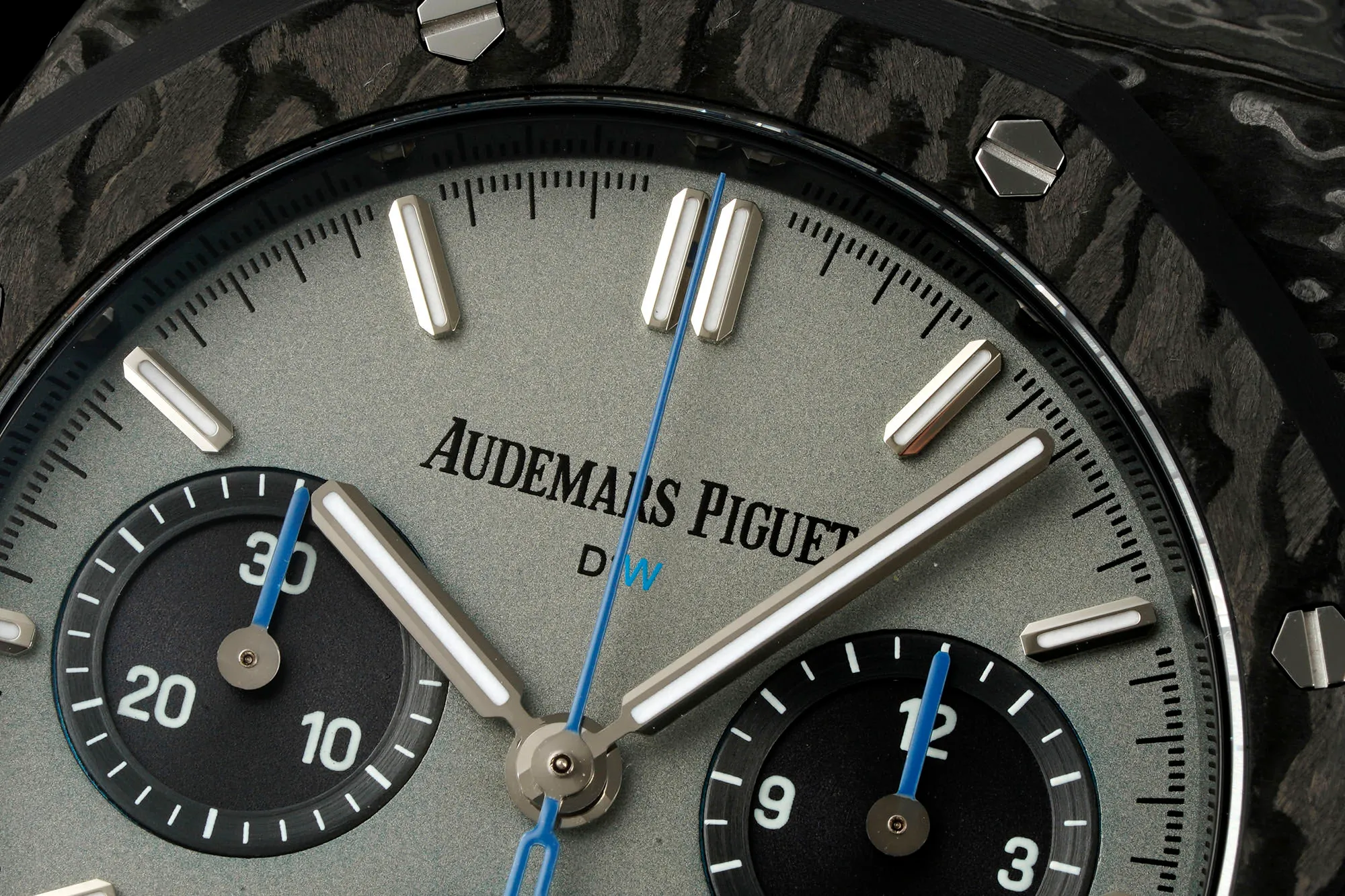 AP Royal Oak Chrono DIW 26240 41mm Quartz Fiber/NY Ash Grey Dial APF SH4401 22 4f56eaede615151 AMO Watch