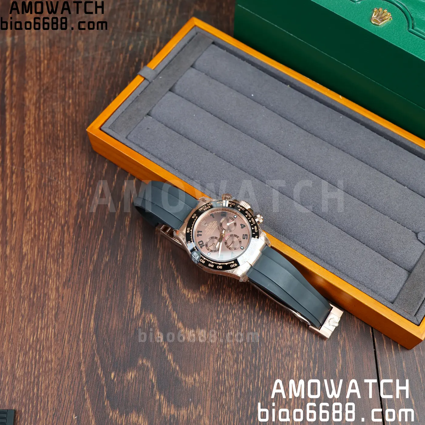 Rolex Daytona 116515 QF 1:1 Best Edition Brown Dial SH4130 V11 (Weighted) 58 4f6a9b65edfcf12 阿默表行AmoWatch