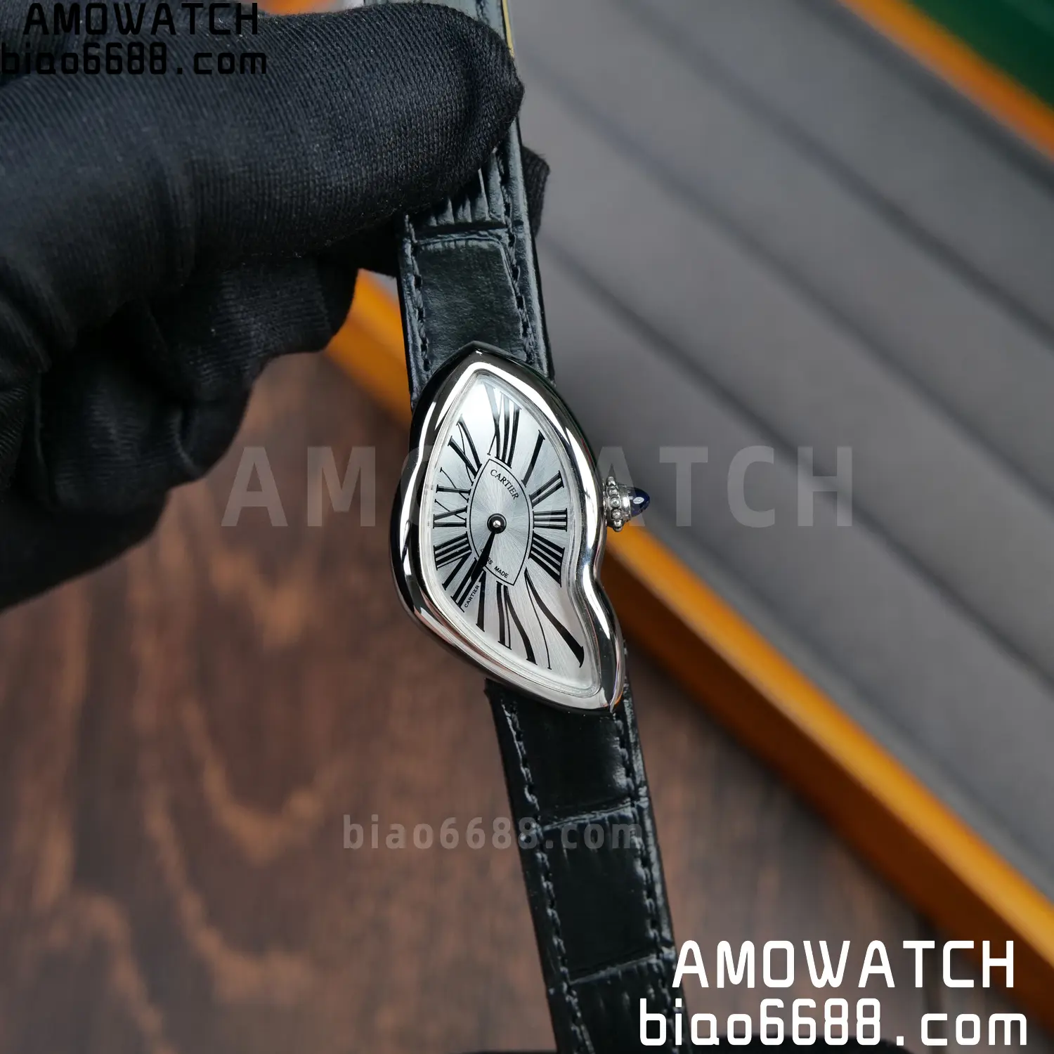Cartier CRASH SS 23mm Silver dial Quartz 30 514249dac0e12a4 AMO Watch