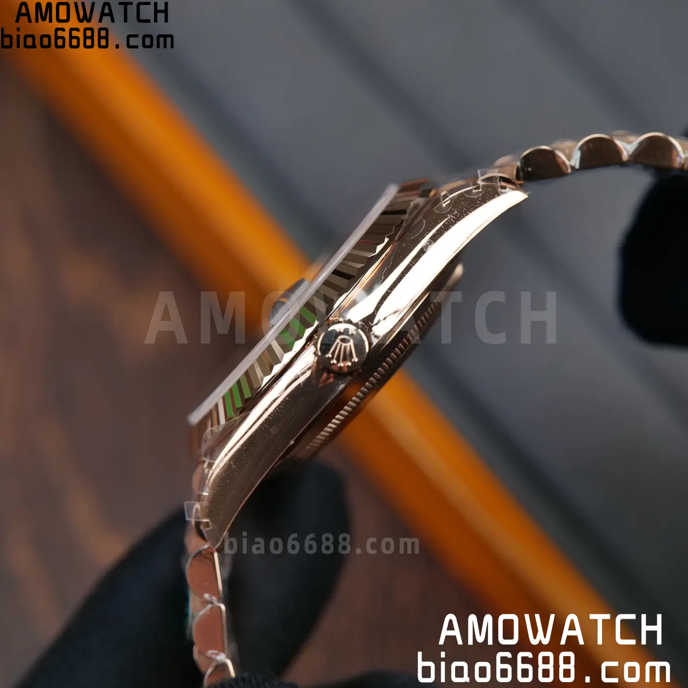 Rolex Day Date 40 RG 228236 RCF 1:1 Best Edition RG Dial on President Bracelet VR3255 (211g) 68 51b20ccea84695f AMO Watch