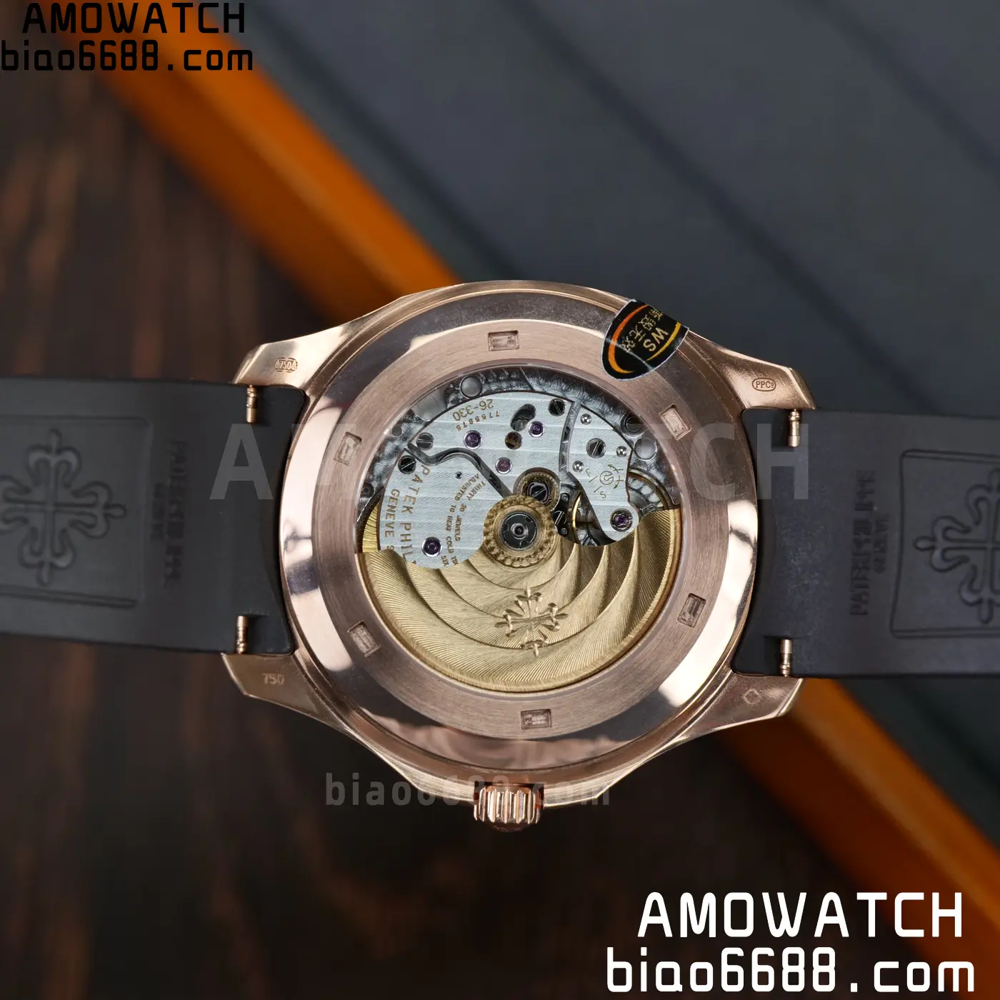 PP Aquanaut 5167R 40mm RG WSF 1:1 Best Edition Brown Dial On Brown Strap Super Clone DD330 Weighted 136g 110 527ad7bc9a8bb93 AMO Watch