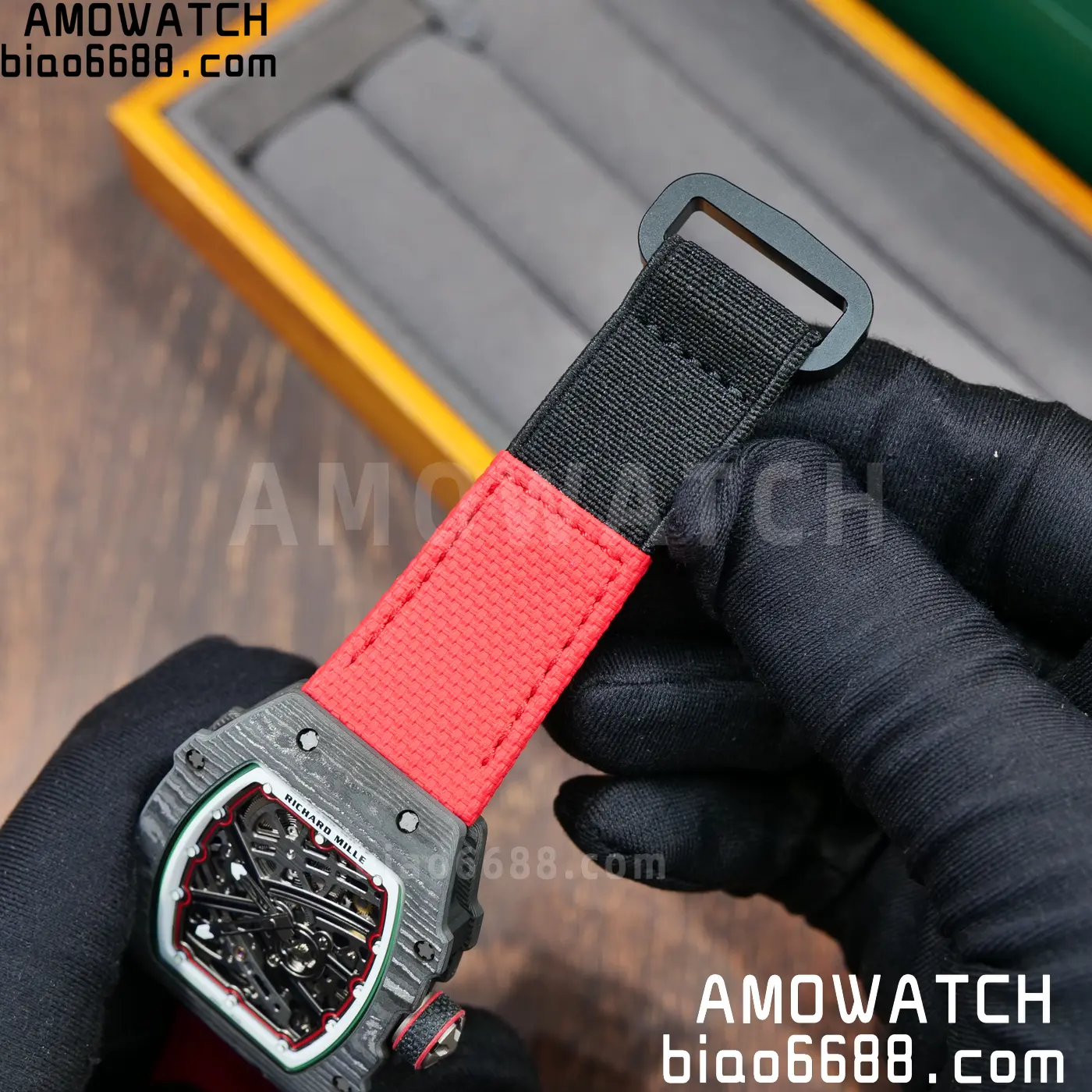 RICHARD MILLE RM67-02 Black NTPT RICH Factory 1:1 Italy Green/Red/White Skeleton Dial CRMA7 Super Clone 96 539bbeede8f2674 阿默表行AmoWatch