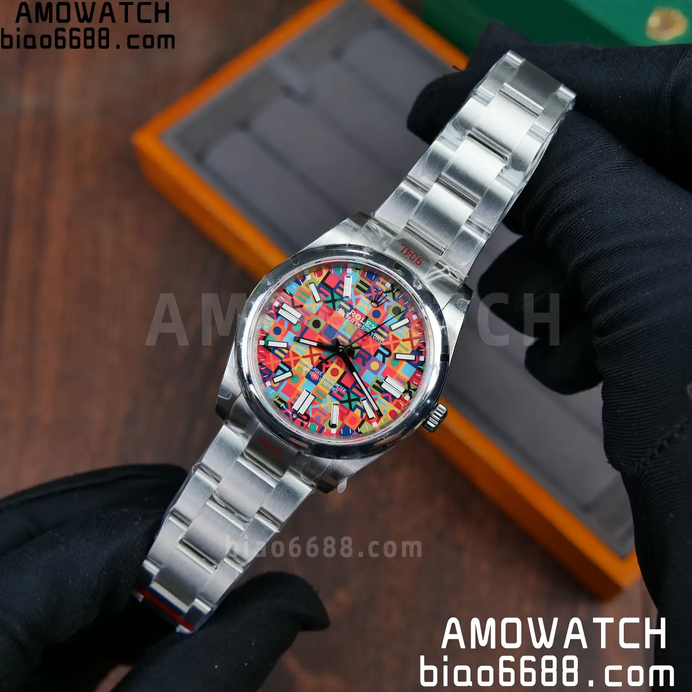 Rolex Oyster Perpetual 41mm 134300 QF 1:1 Best Edition Celebration Dial On SS Bracelet SH3230 (Free Sprung) 65 5682f25f356baf4 AMO Watch