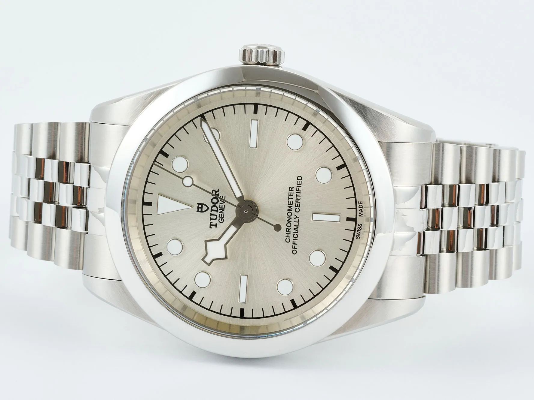 Tudor Black Bay One 41 SS HTF 1:1 Best Edition Silver Dial on SS Bracelet A26J 24 5a6e094bf44f0a6 AMO Watch