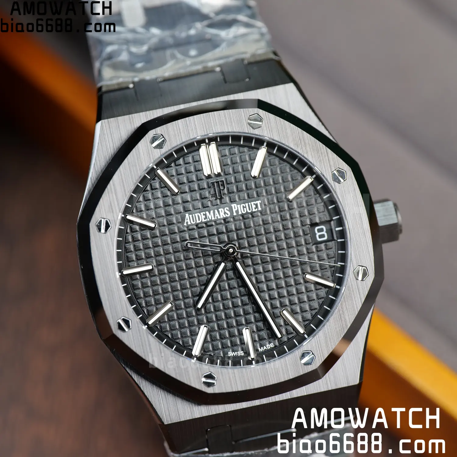 AP Royal Oak 41mm 15500 Black Ceramic ZF 1:1 Best Edition Black Dial on Ceramic Bracelet SA4302 Free Spring 106 5b414263753d47b AMO Watch