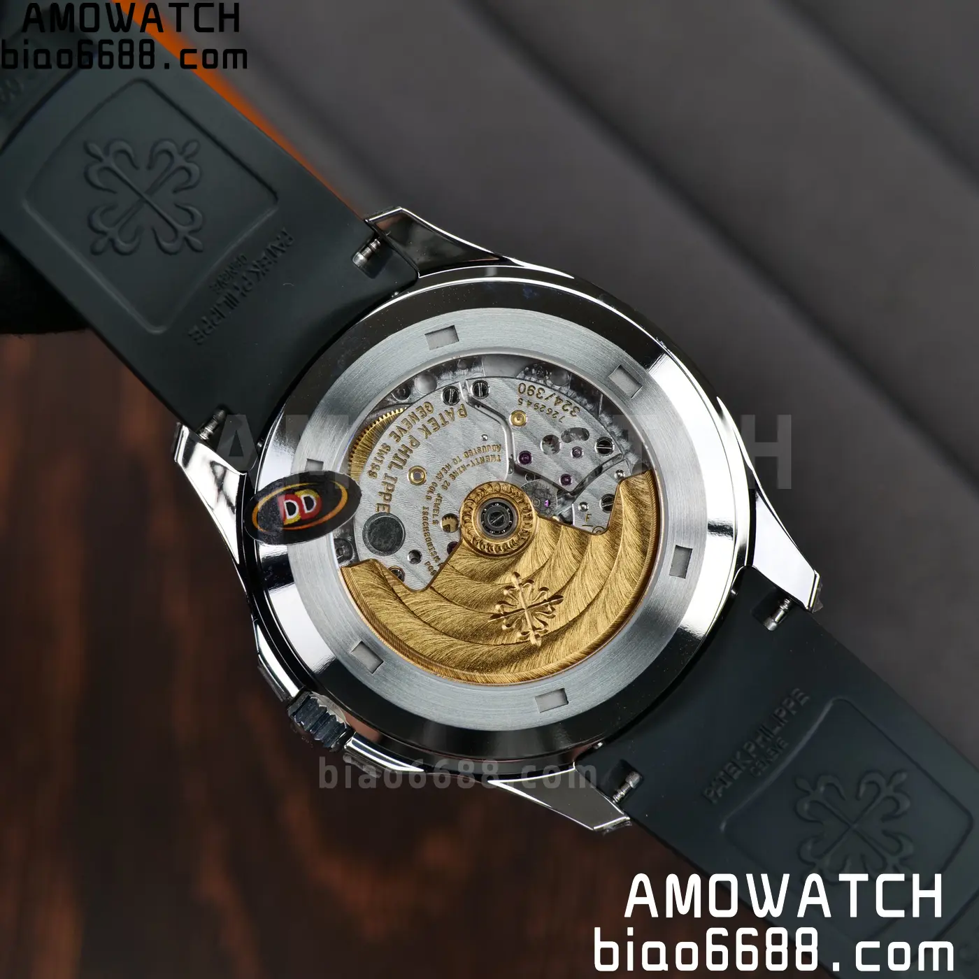 PP Aquanaut 5167 SS DDF 1:1 Best Edition Gray Dial on Black Rubber Strap DD324 31 5f709b3acd4ef33 AMO Watch