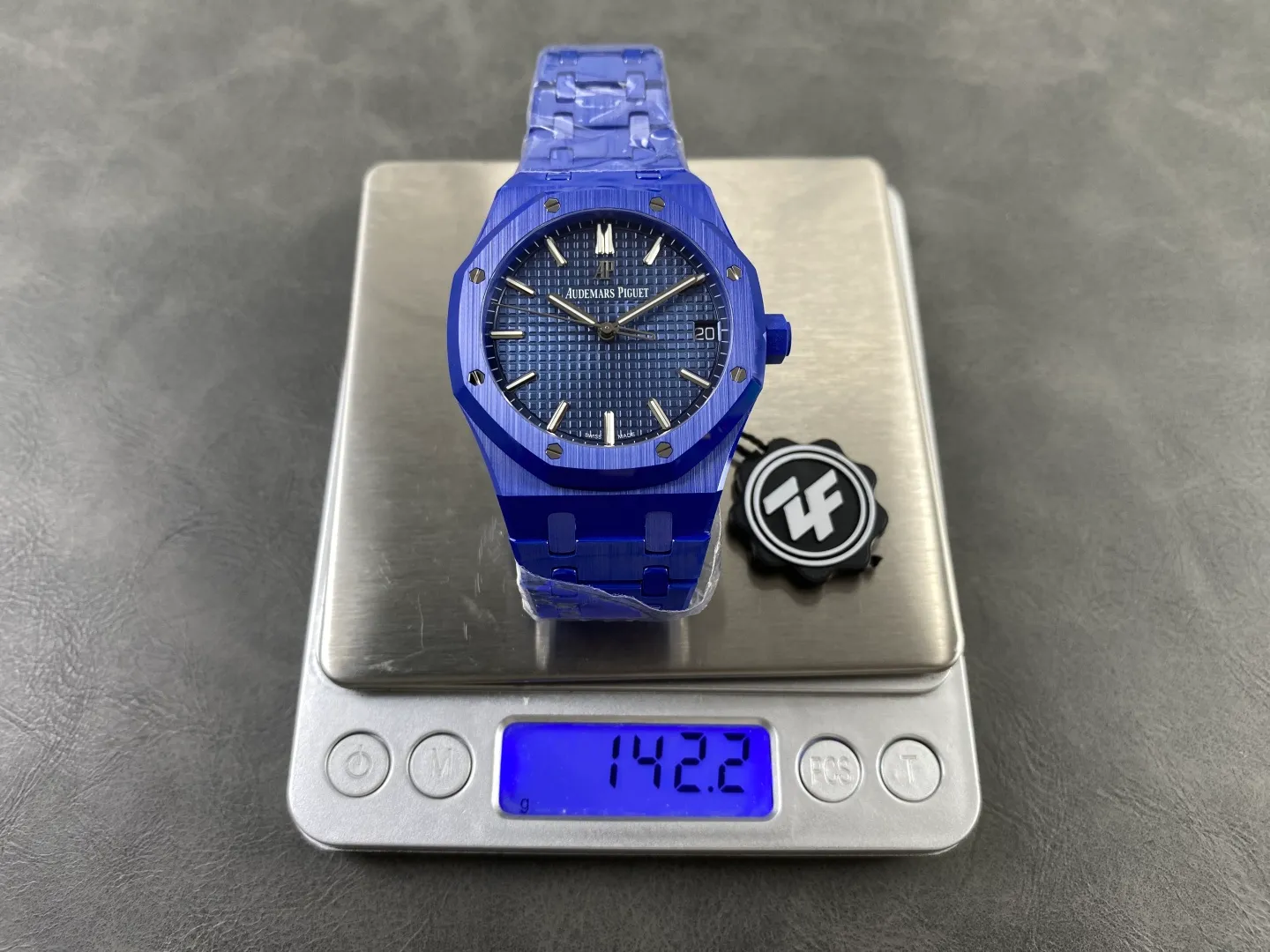 AP Royal Oak 41mm 15500 Blue Ceramic ZF 1:1 Best Edition Blue Dial on Ceramic Bracelet SA4302 Free Spring 39 65cb154c593b2db AMO Watch