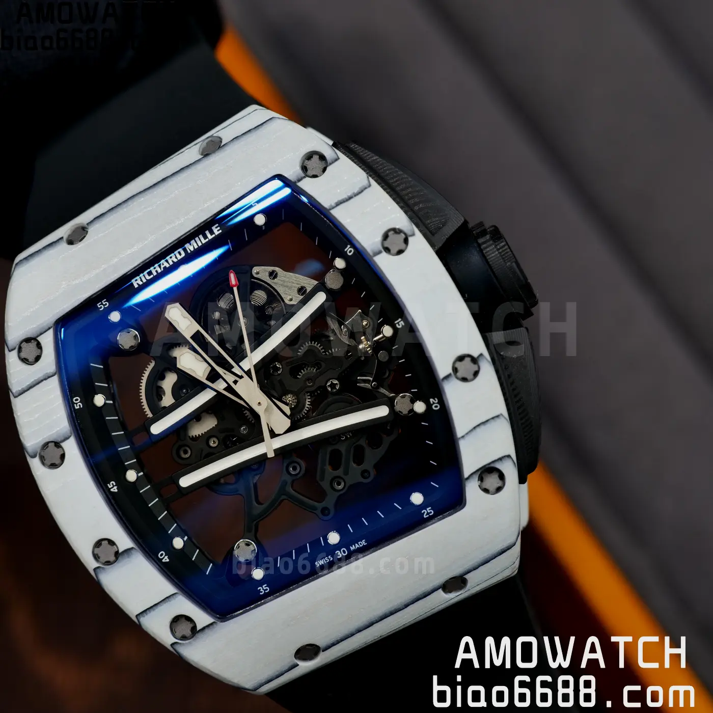 RICHARD MILLE RM61-01 RM6101 A9F 1:1 Best Edition Black Bezel Strap RMUL3 Free Sprung 87 6835ae122a3ef27 阿默表行AmoWatch
