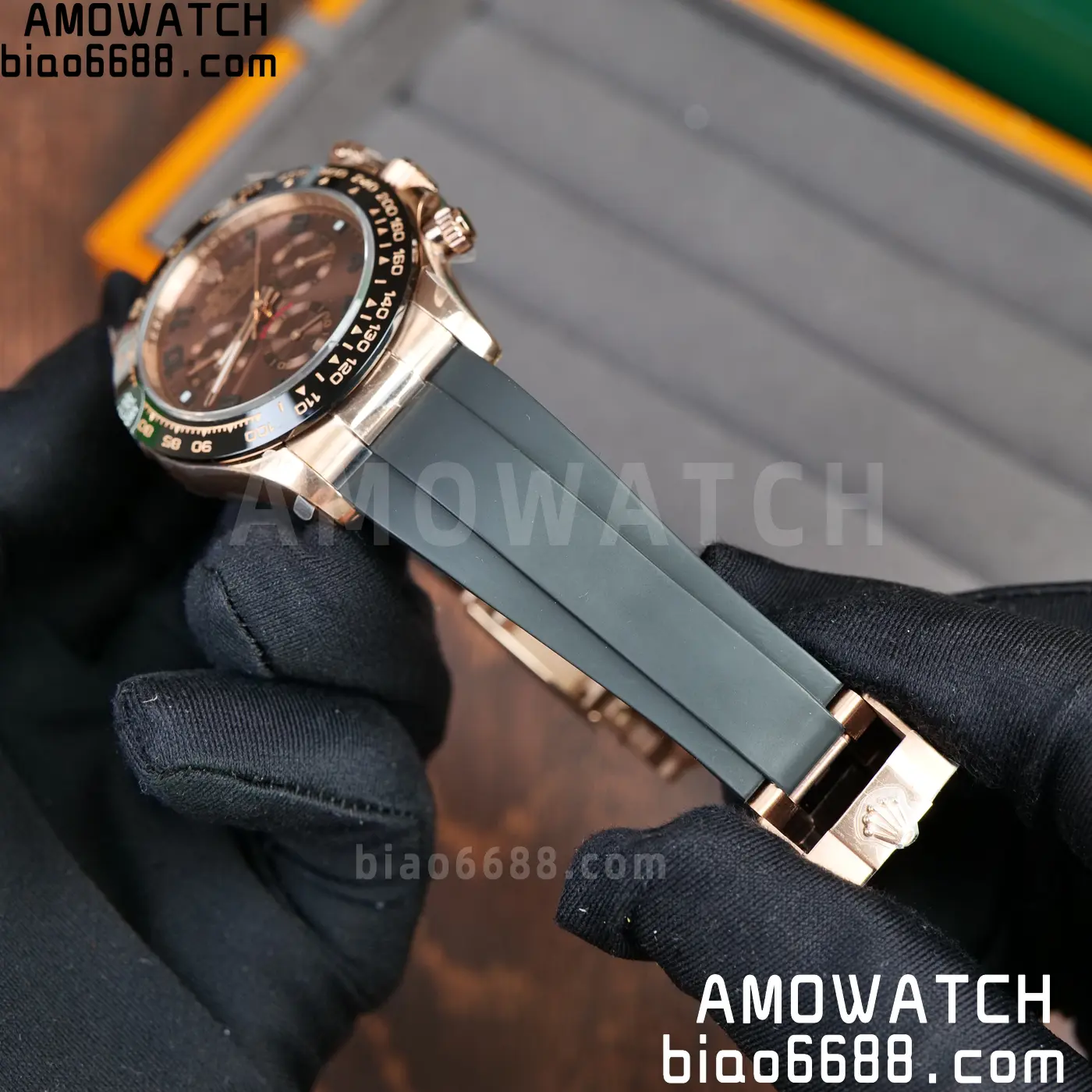 Rolex Daytona 116515 QF 1:1 Best Edition Brown Dial SH4130 V11 (Weighted) 63 696475c5bf6de43 阿默表行AmoWatch