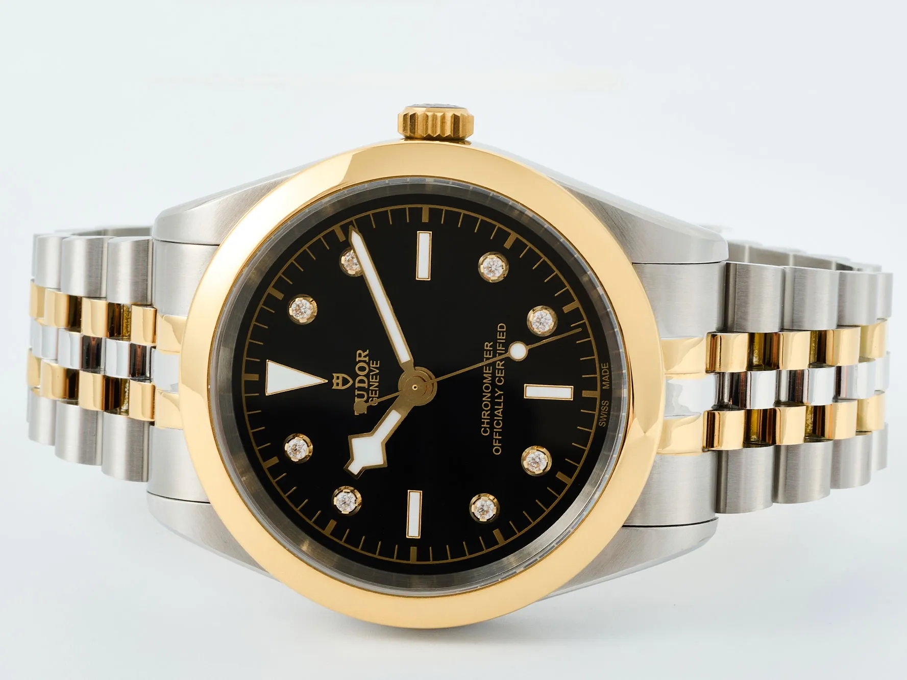 Tudor Black Bay One 41 SS/YG HTF 1:1 Best Edition Black Diamonds Dial on SS/YG Bracelet A26J 24 6be2e13f1950c19 AMO Watch
