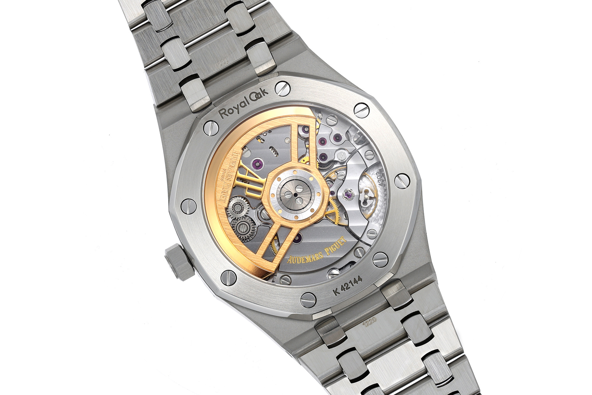 AP Royal Oak 41mm 15500 SS ZF 1:1 Best Edition Blue Textured Dial on SS Bracelet SA4302 Super Clone V4 (Free Sprung) 26 6d60dac951bacdb AMO Watch