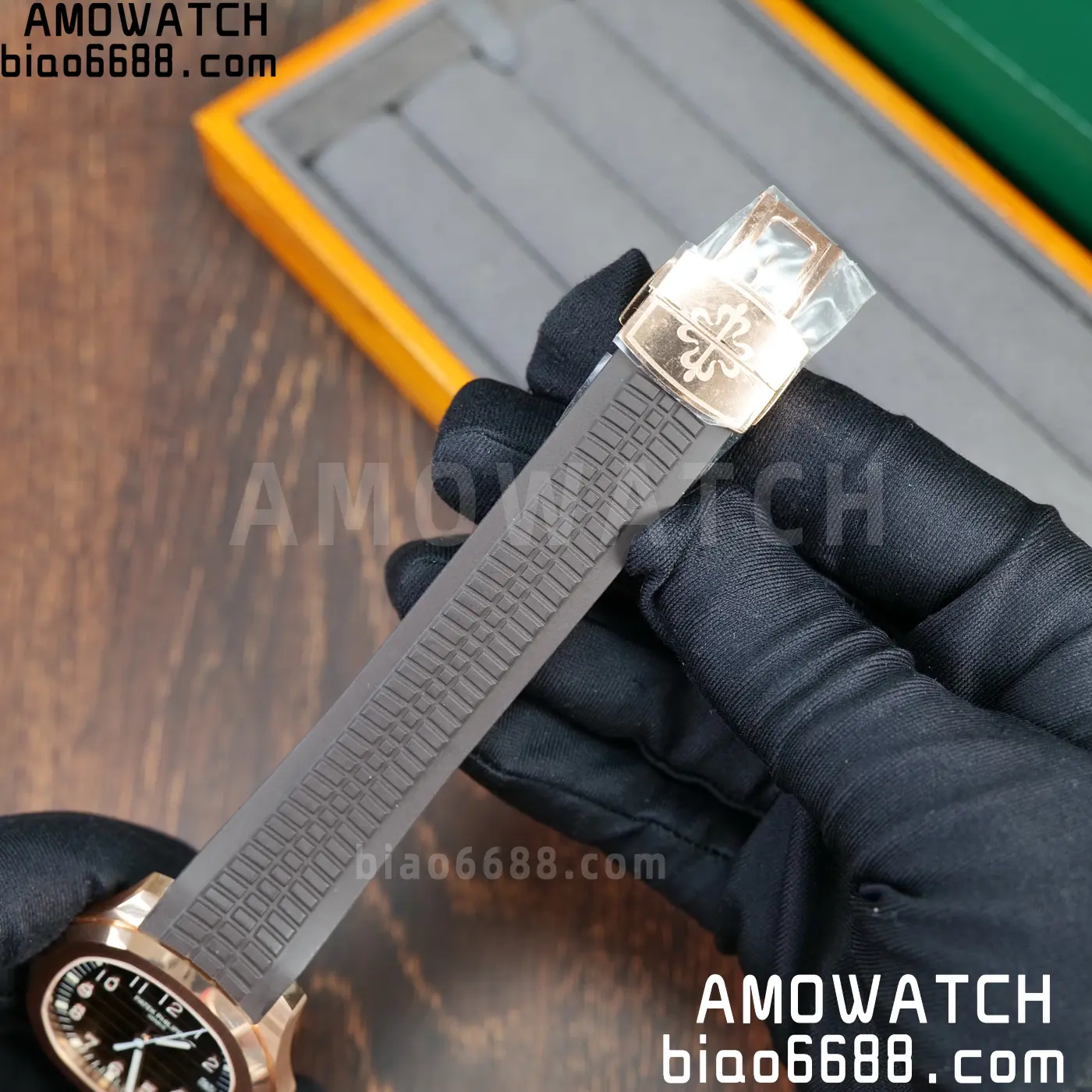 PP Aquanaut 5167R 40mm RG WSF 1:1 Best Edition Brown Dial On Brown Strap Super Clone DD330 Weighted 136g 85 79e4a96056be5f1 AMO Watch