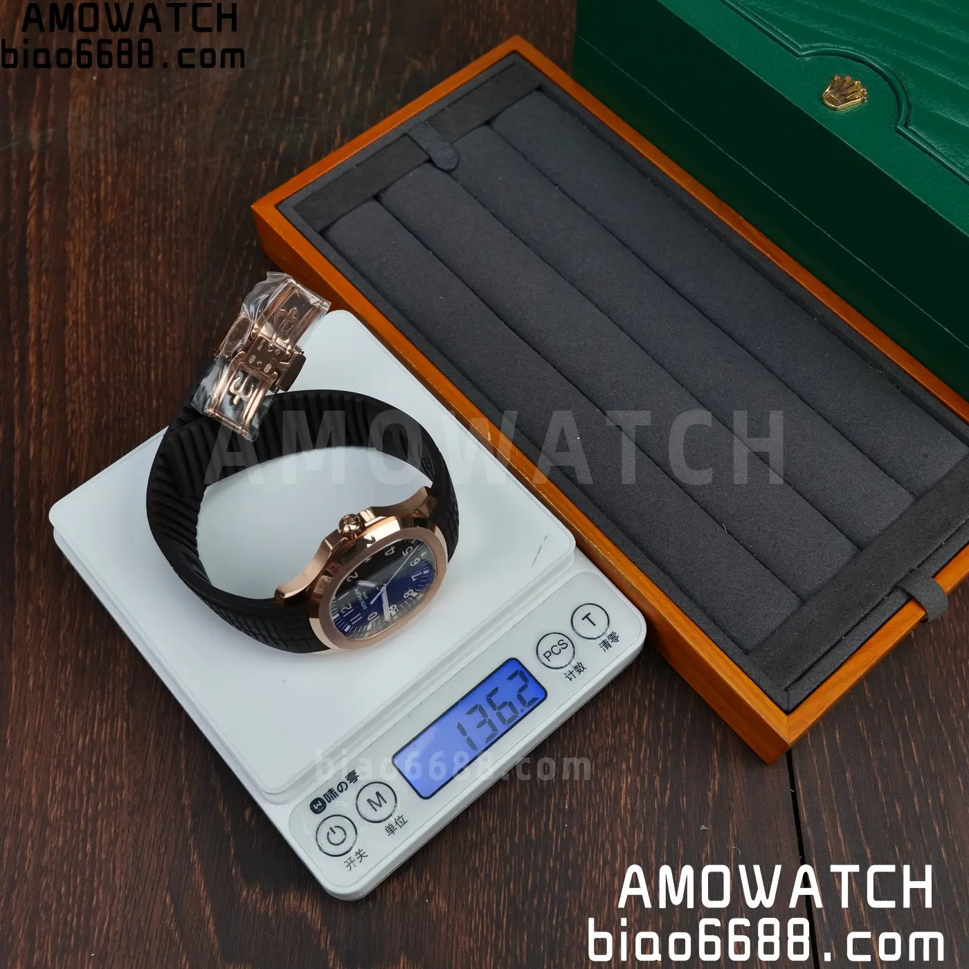 PP Aquanaut 5167R 40mm RG WSF 1:1 Best Edition Brown Dial On Brown Strap Super Clone DD330 Weighted 136g 81 7a7a472ee9f11af AMO Watch