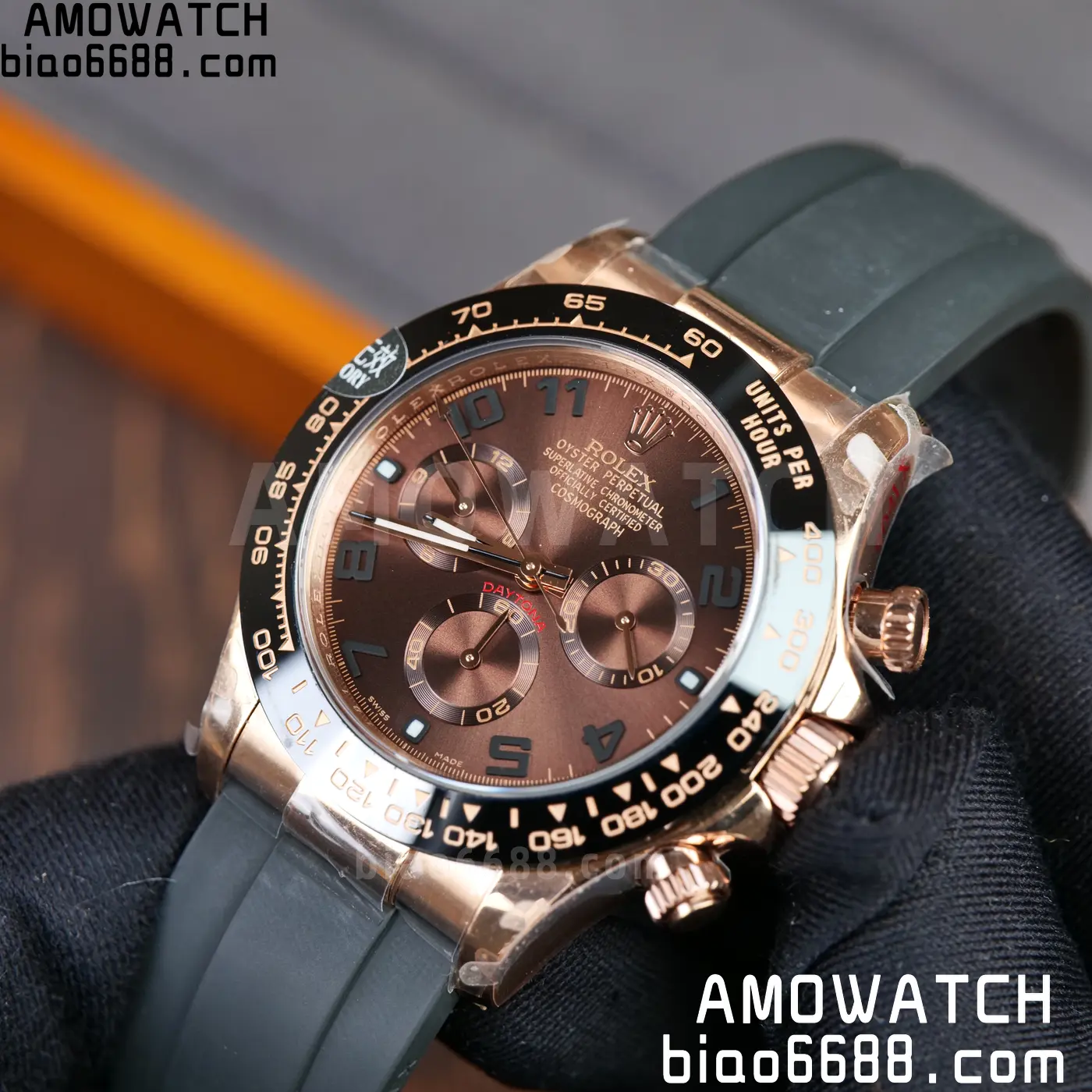 Rolex Daytona 116515 QF 1:1 Best Edition Brown Dial SH4130 V11 (Weighted) 71 7bcf2b3c37e1415 阿默表行AmoWatch