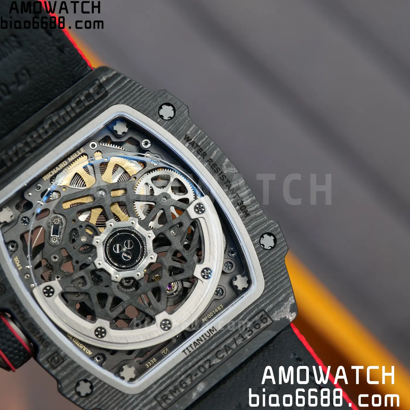 RICHARD MILLE RM67-02 Black NTPT RICH Factory 1:1 Italy Green/Red/White Skeleton Dial CRMA7 Super Clone 122 7ca8eea7d438e4a 阿默表行AmoWatch