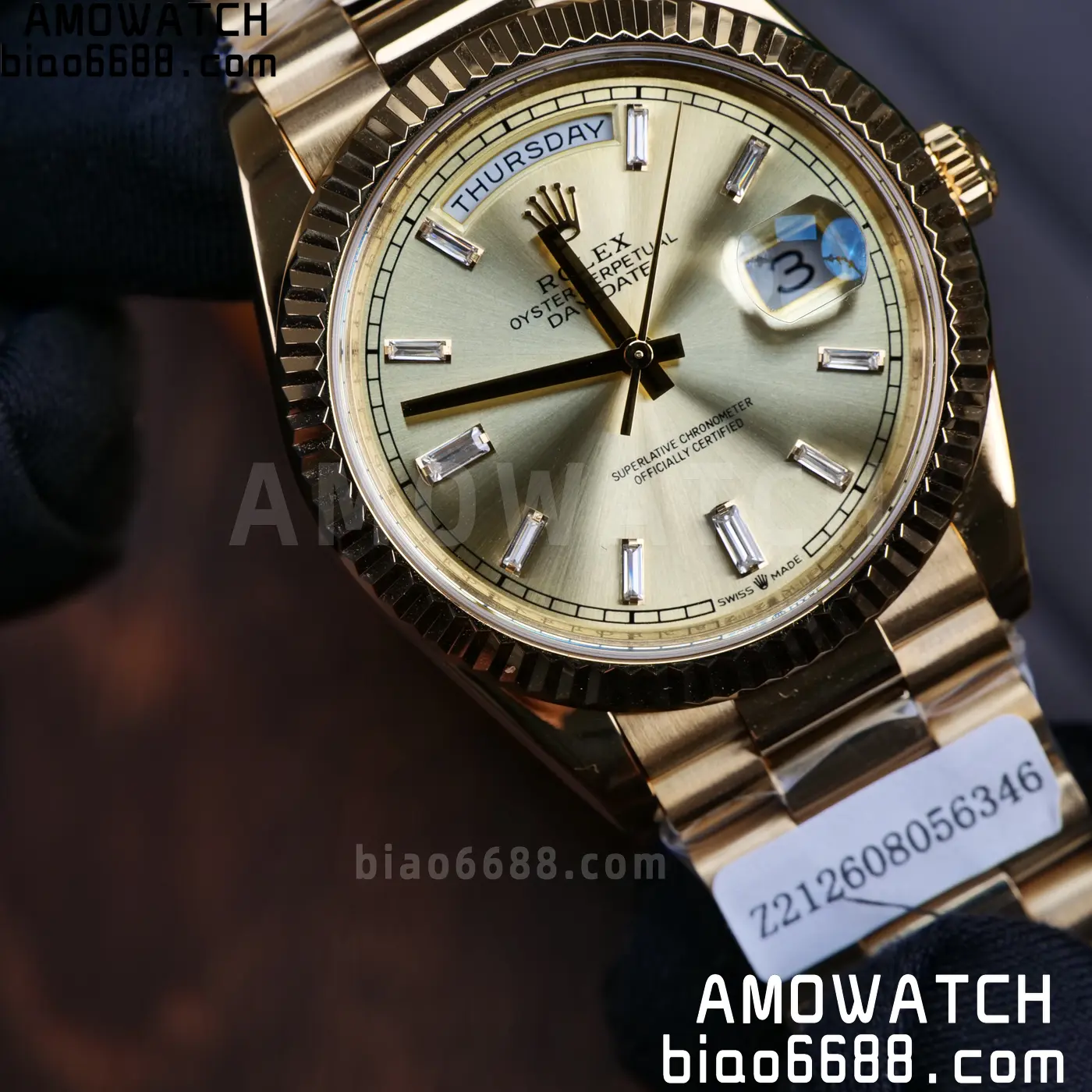Custom Made Rolex Day Date 40 YG CBDF 1:1 Best Edition (Weighted) 73 7e0888d3f7d1e06 AMO Watch