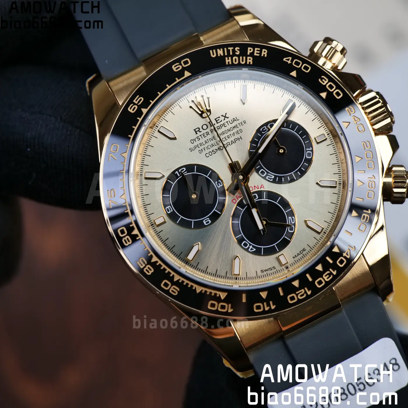 Custom Made Rolex Daytona 126518 VS Factory VS4131 (Weighted) 72 7e43412cd400fd0 AMO Watch