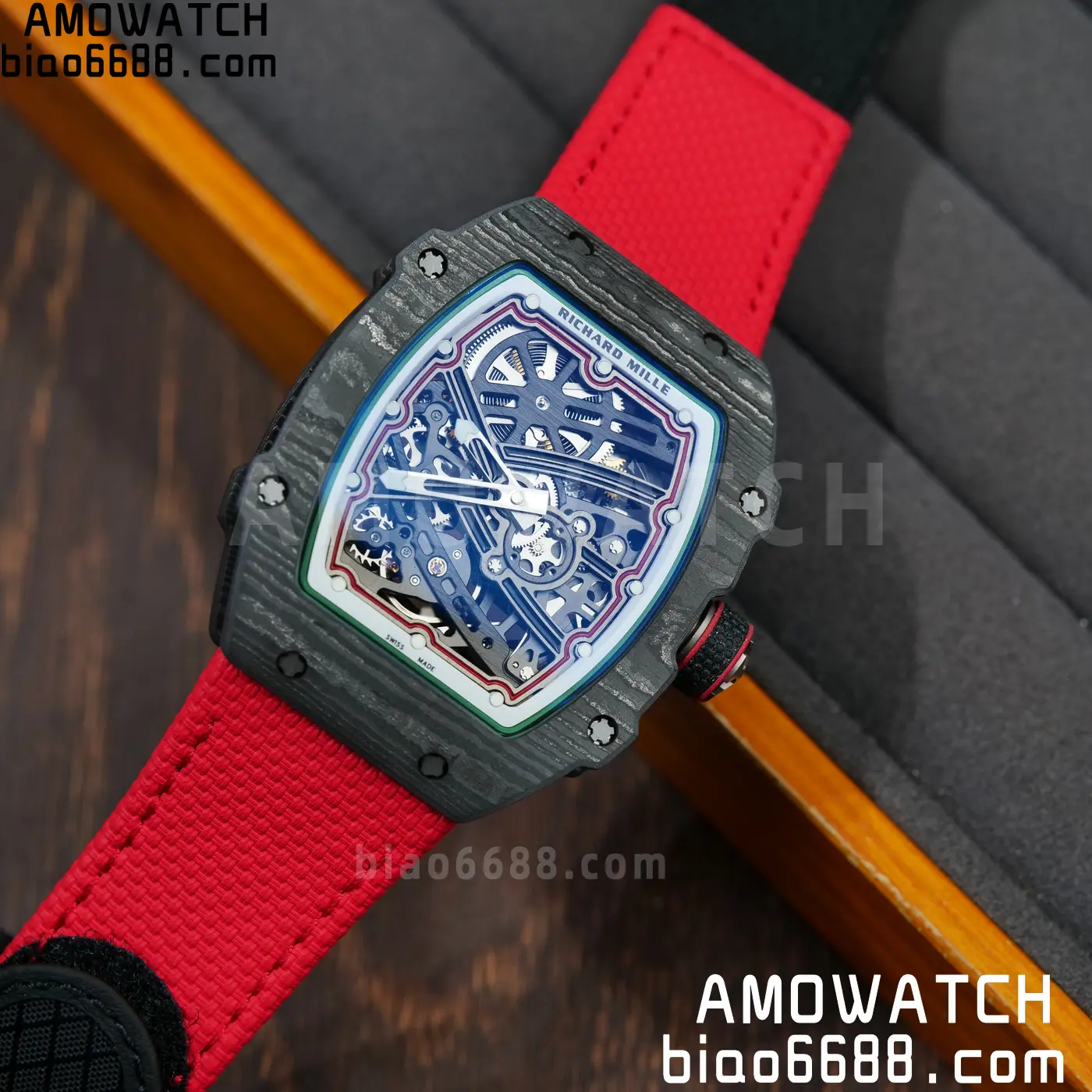RICHARD MILLE RM67-02 Black NTPT RICH Factory 1:1 Italy Green/Red/White Skeleton Dial CRMA7 Super Clone 125 7e4b53c5fc87ece 阿默表行AmoWatch