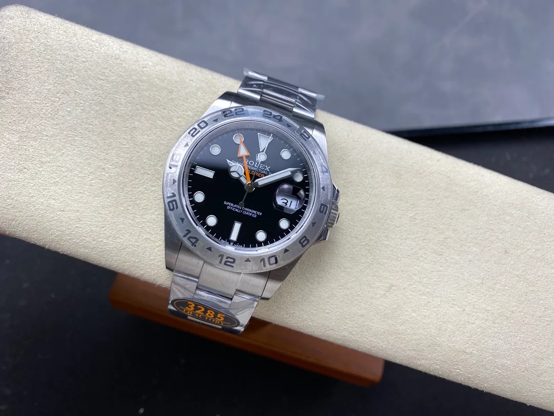 Rolex Explorer II 42mm 226570 Black 904L SS QF 1:1 Best Edition Black Dial on Bracelet DD3285 25 7f715d57612f8ff AMO Watch
