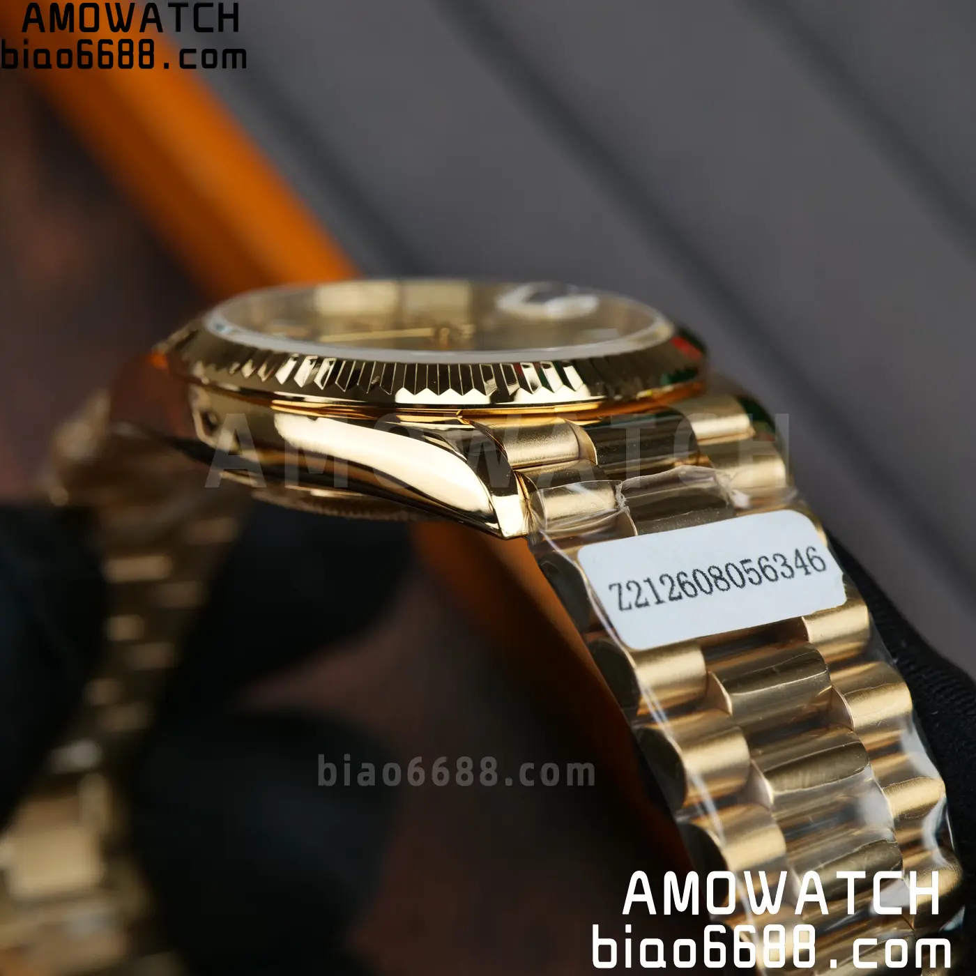 Custom Made Rolex Day Date 40 YG CBDF 1:1 Best Edition (Weighted) 68 80bed1a84ea366a AMO Watch