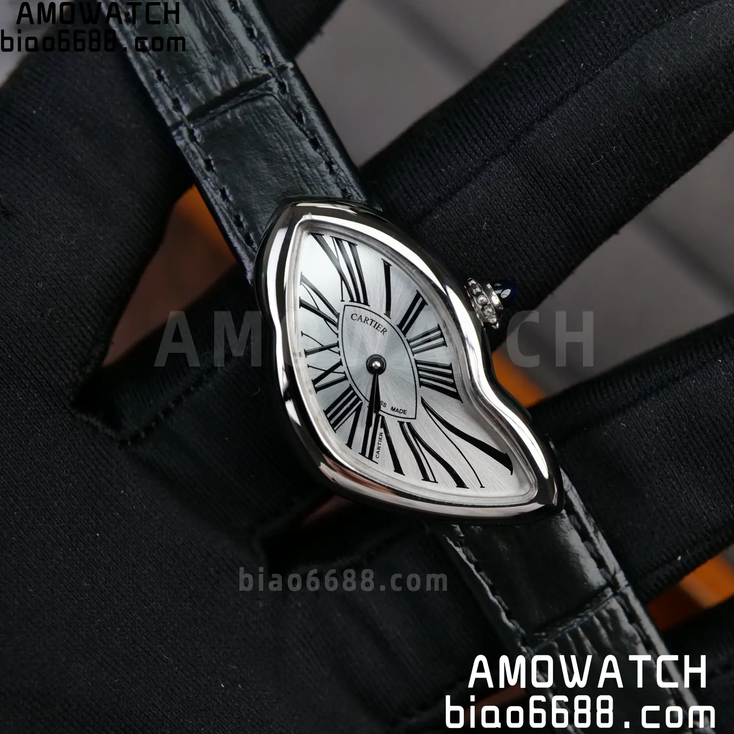 Cartier CRASH SS 23mm Silver dial Quartz 32 84b0544ff861f10 AMO Watch