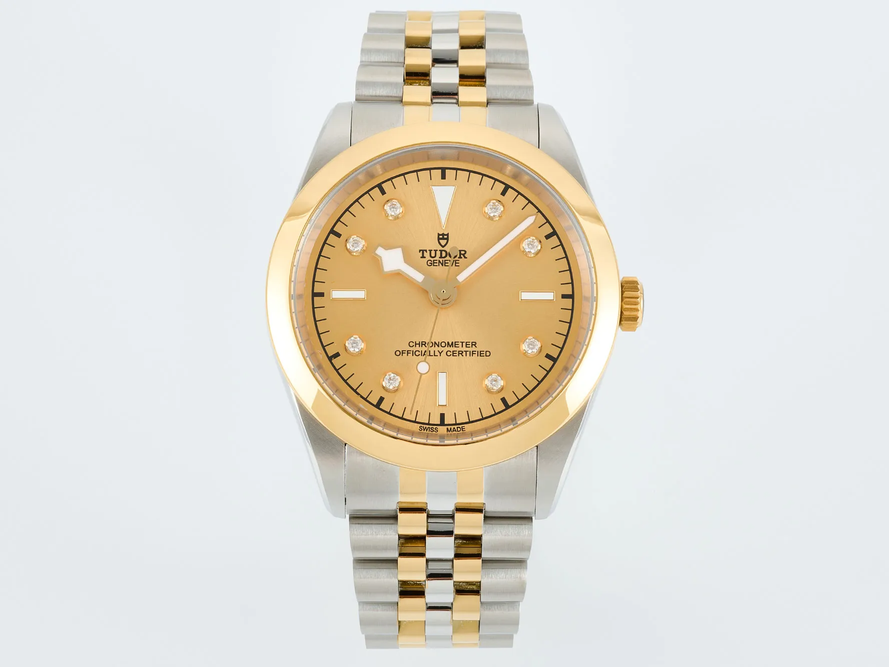 Tudor Black Bay One 41 SS/YG HTF 1:1 Best Edition YG Diamonds Dial on SS/YG Bracelet A26J 19 8532757a8232b95 AMO Watch