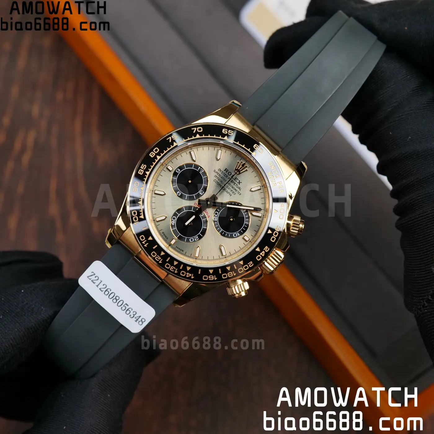 Custom Made Rolex Daytona 126518 VS Factory VS4131 (Weighted) 60 8684c8ee63d97c1 AMO Watch