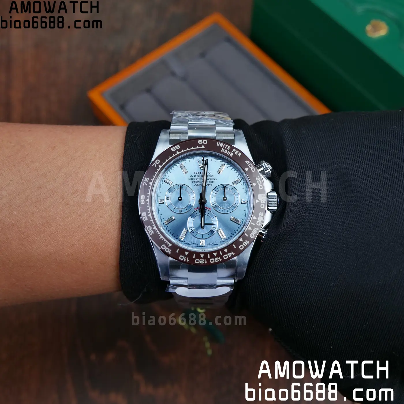 Rolex Daytona 116506 CBDF 1:1 Best Edition Ice Blue Crystal Dial on SS Bracelet 4130 210g 85 87e75267af1da04 AMO Watch