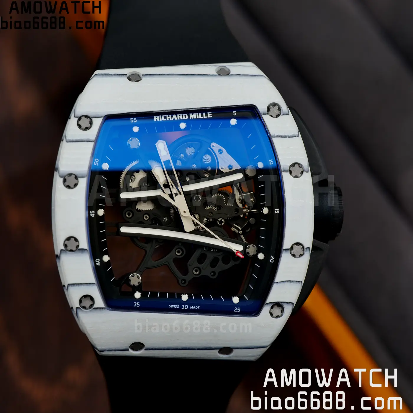 RICHARD MILLE RM61-01 RM6101 A9F 1:1 Best Edition Black Bezel Strap RMUL3 Free Sprung 79 8b1e35eb3985b94 阿默表行AmoWatch
