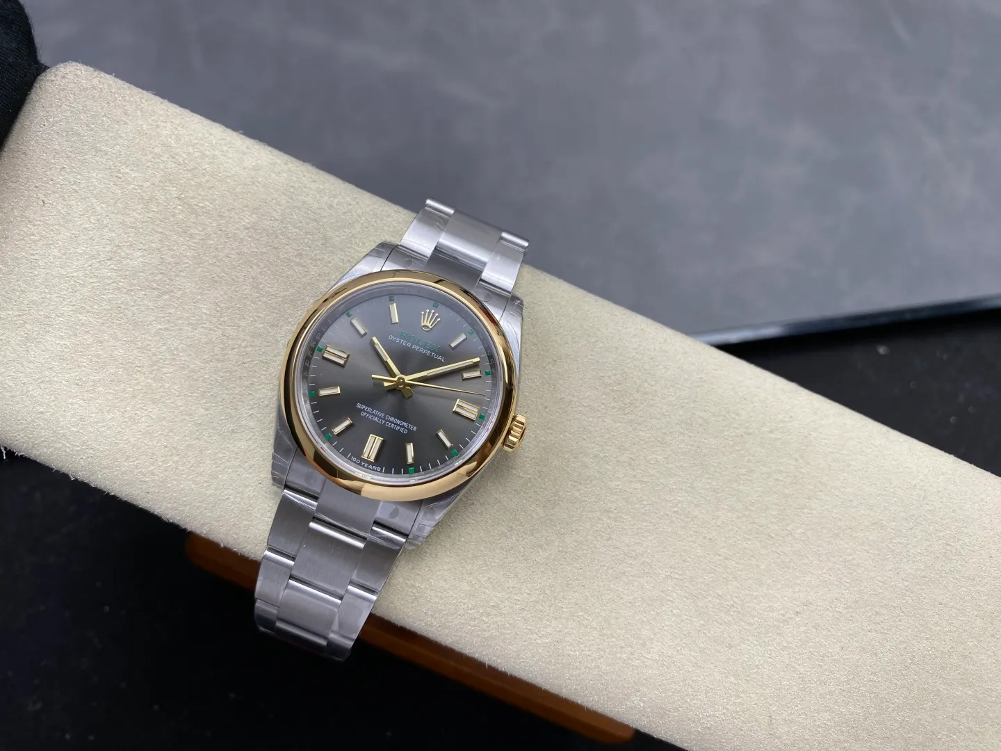 Rolex Oyster Perpetual 126003 36mm VSF 1:1 Best Edition 904L Steel Gray Dial 32 8ce49afa88b5fa4 AMO Watch
