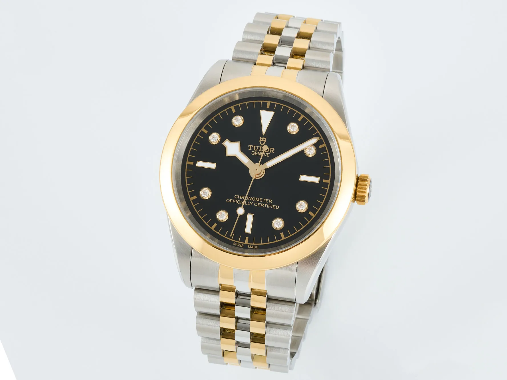 Tudor Black Bay One 41 SS/YG HTF 1:1 Best Edition Black Diamonds Dial on SS/YG Bracelet A26J 23 913c3889cf0e980 AMO Watch