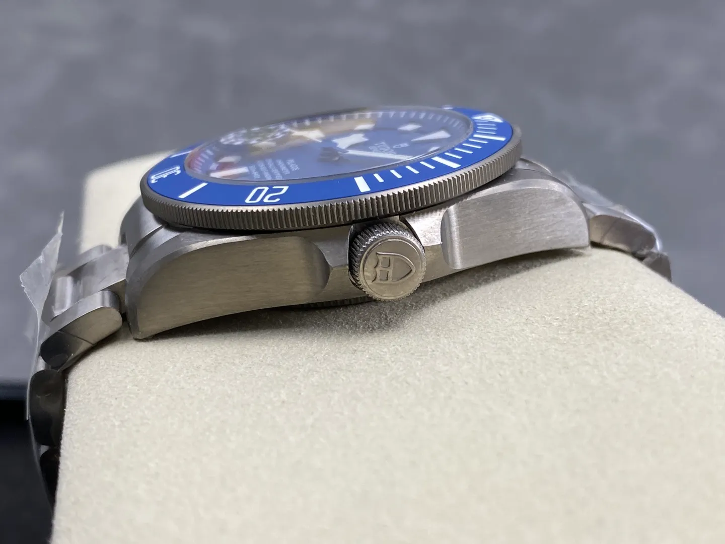 Tudor Blue Pelagos ZF 1:1 Best Edition on Titanium Bracelet 31 94aadbf6eba70bd AMO Watch