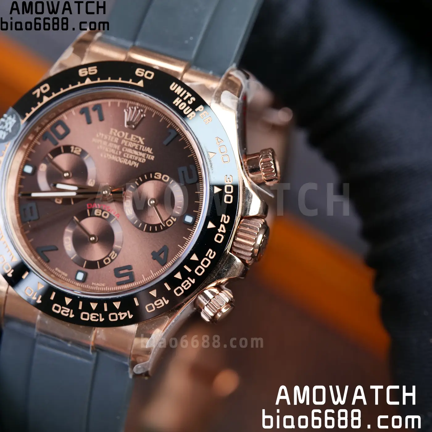 Rolex Daytona 116515 QF 1:1 Best Edition Brown Dial SH4130 V11 (Weighted) 69 9791fc36cfc2caf 阿默表行AmoWatch