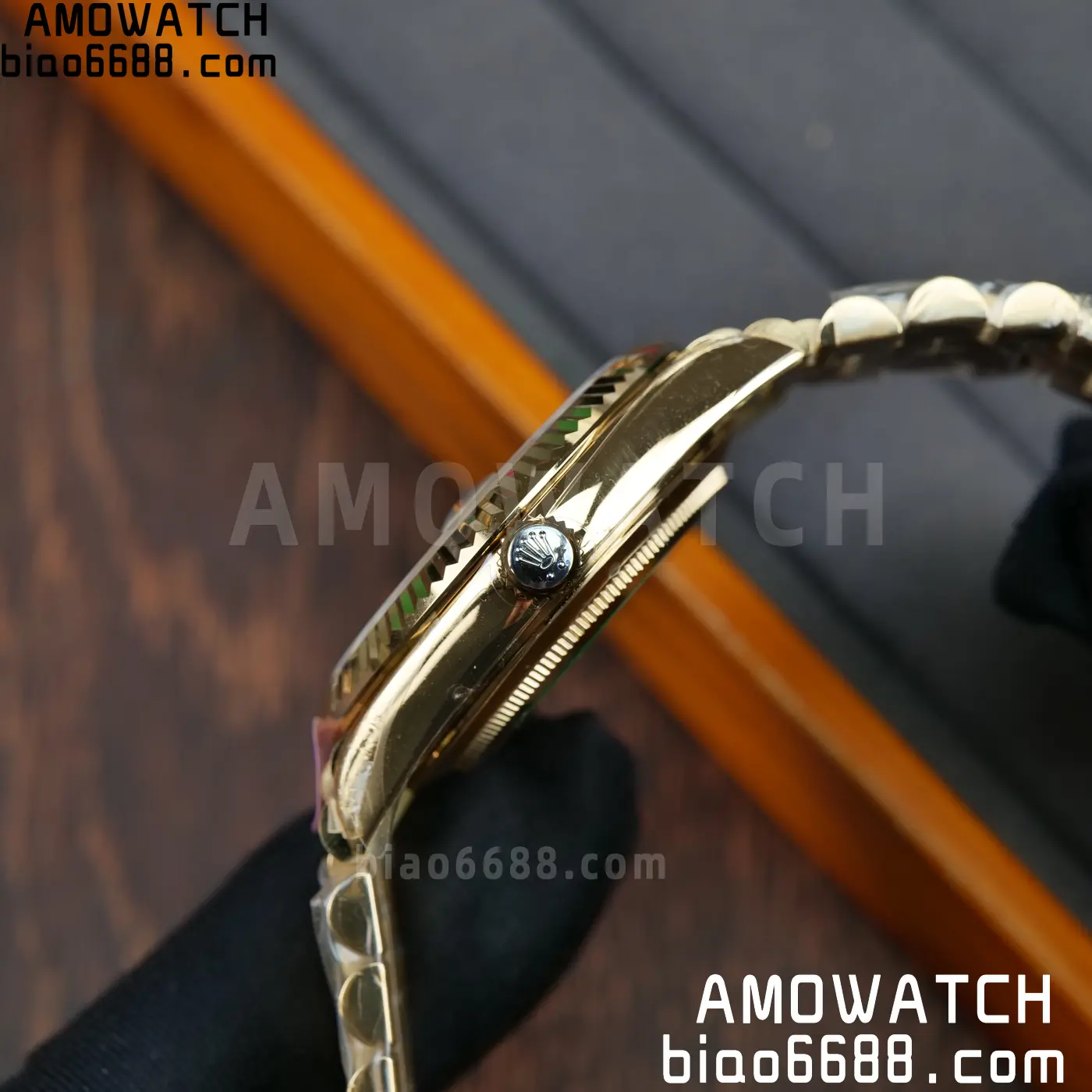Rolex Day Date 40 YG CBDF 1:1 Best Edition YG Dial on President Bracelet VR3255 (210g) 71 9b8b43240b96110 AMO Watch
