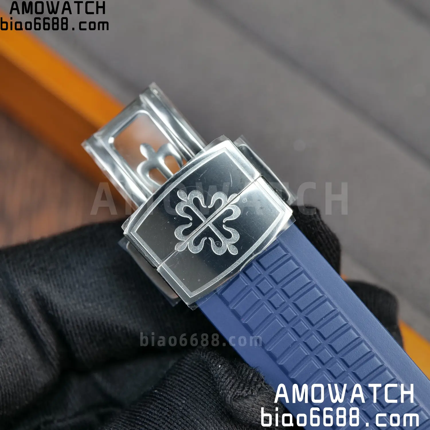 PP Aquanaut 5168G 42mm SS WSF 1:1 Best Edition Blue Dial On Blue Rubber Strap Super Clone DD330 Weighted 150g 95 9cc97e1c0e9302f AMO Watch