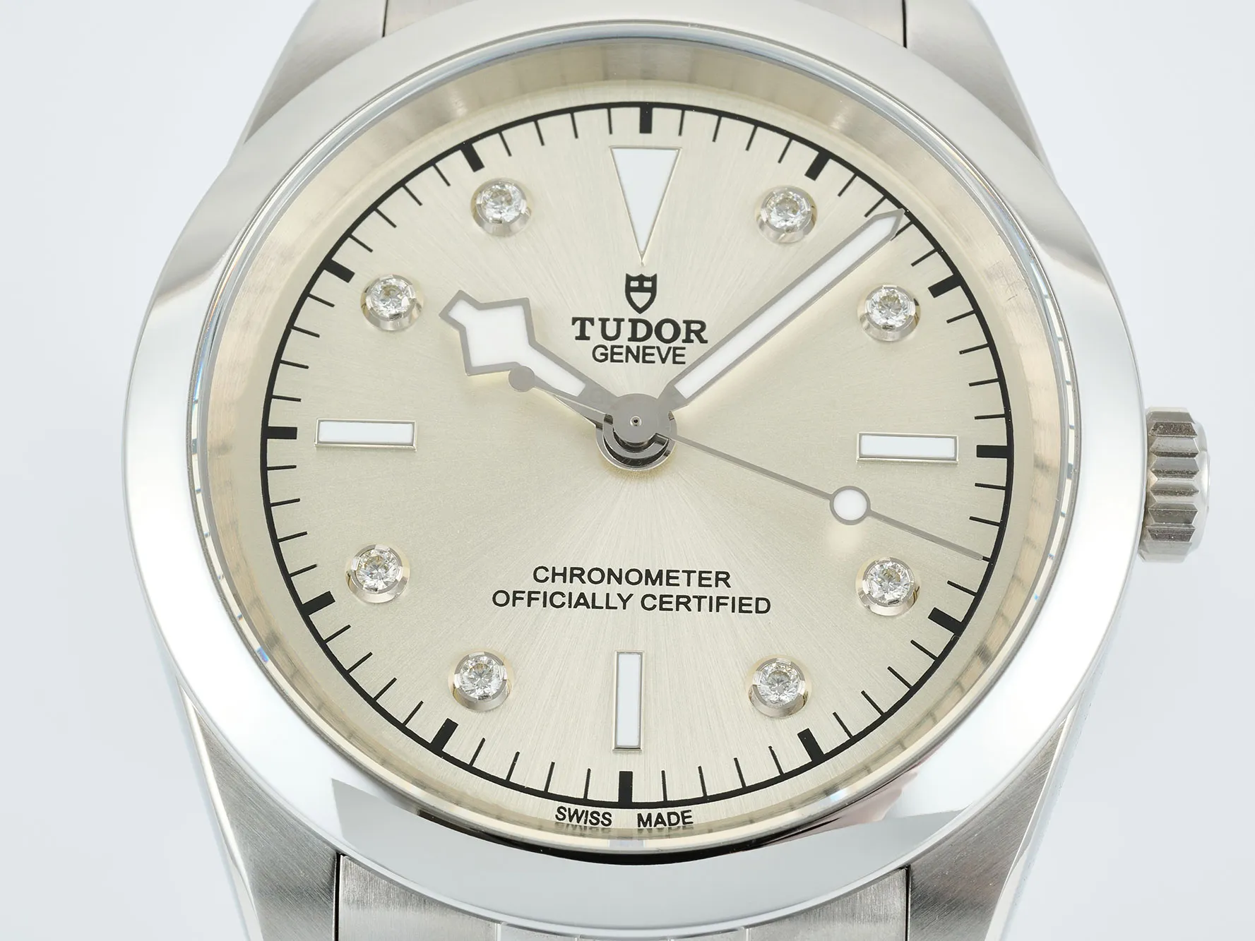 Tudor Black Bay One 41 SS HTF 1:1 Best Edition Silver Diamonds Dial on SS Bracelet A26J 22 a6cd1c8a48a4e7e AMO Watch