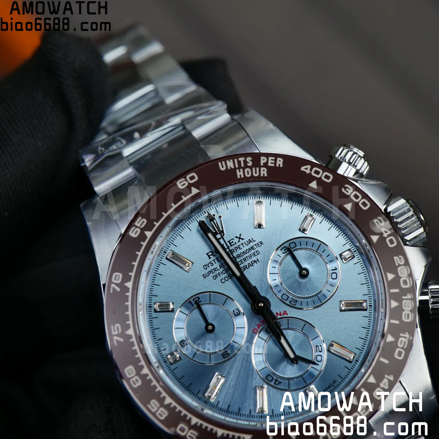 Rolex Daytona 116506 CBDF 1:1 Best Edition Ice Blue Crystal Dial on SS Bracelet 4130 210g 78 a7ac05a6138a333 AMO Watch