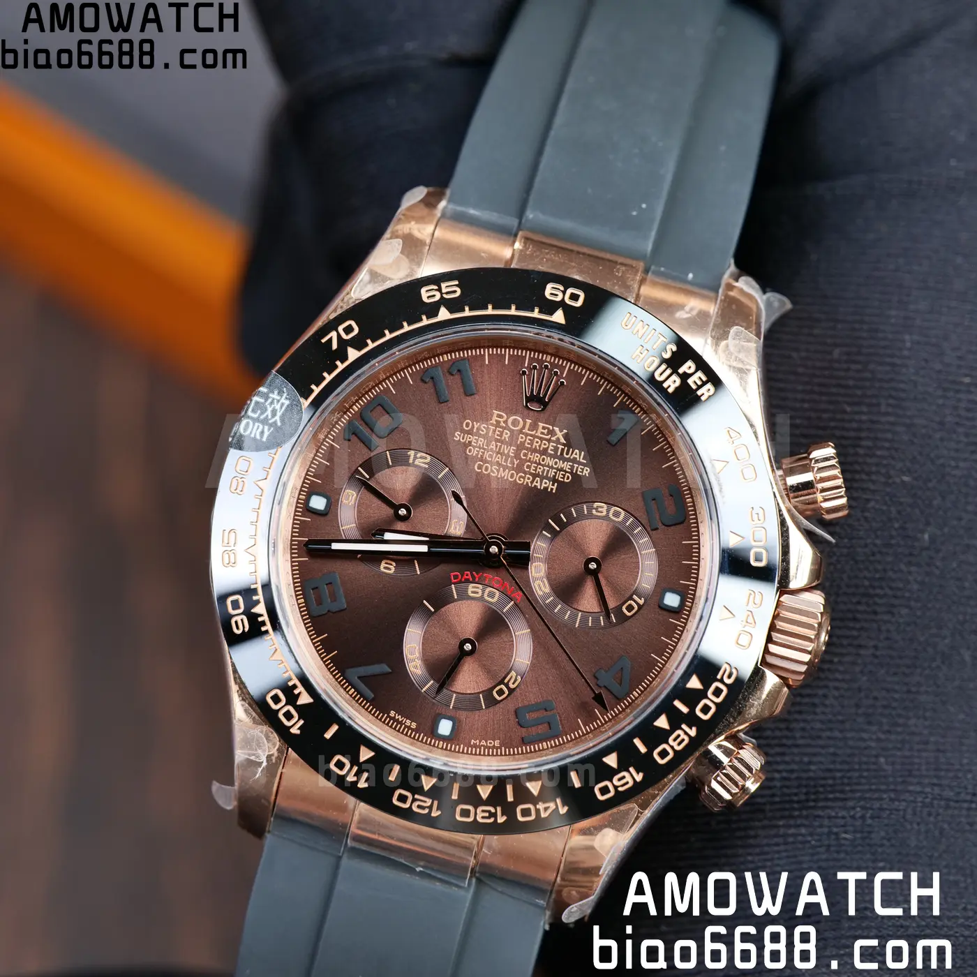 Rolex Daytona 116515 QF 1:1 Best Edition Brown Dial SH4130 V11 (Weighted) 77 ab6105784ce173e 阿默表行AmoWatch